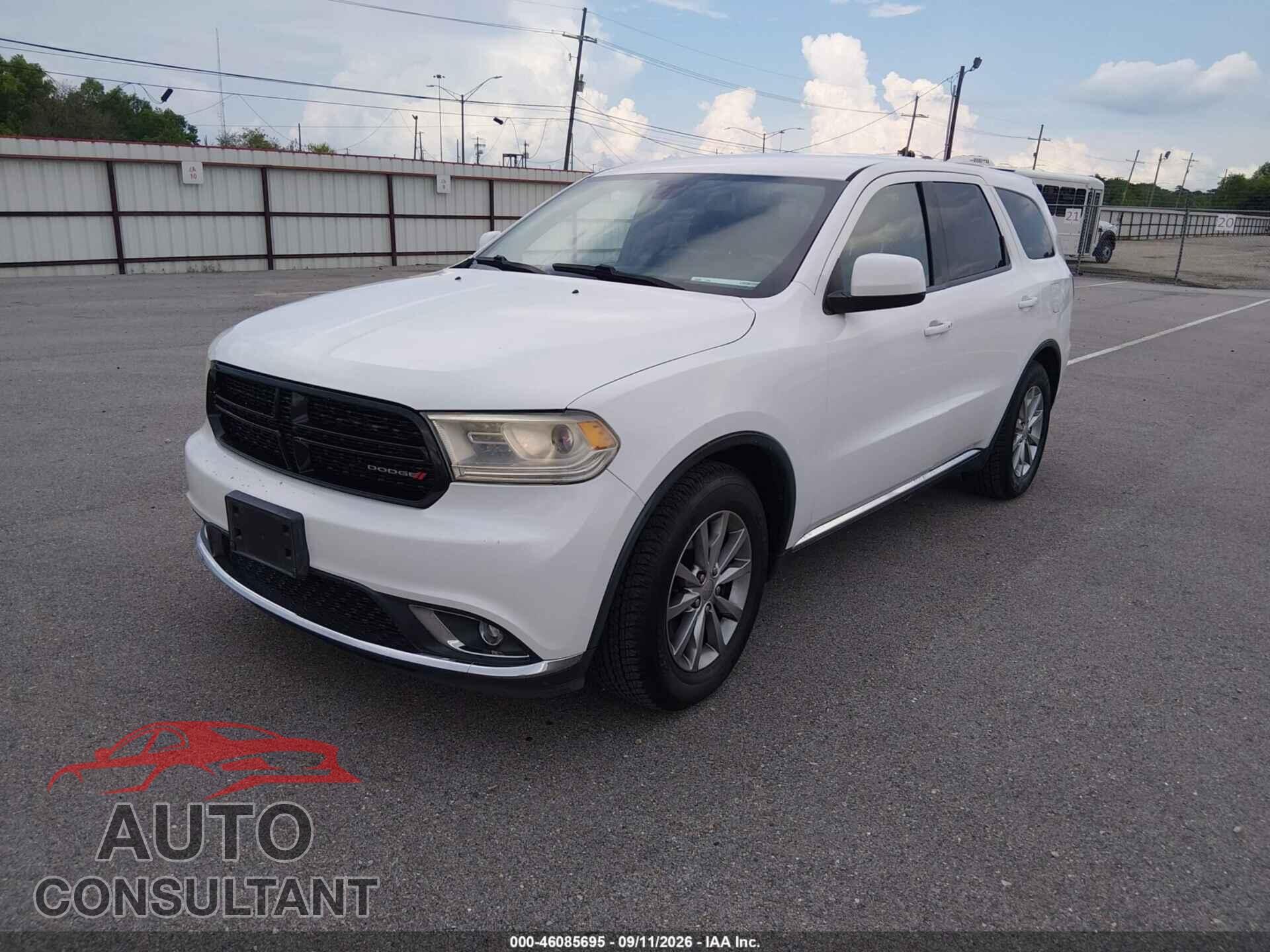 DODGE DURANGO 2016 - 1C4SDHFTXGC407782