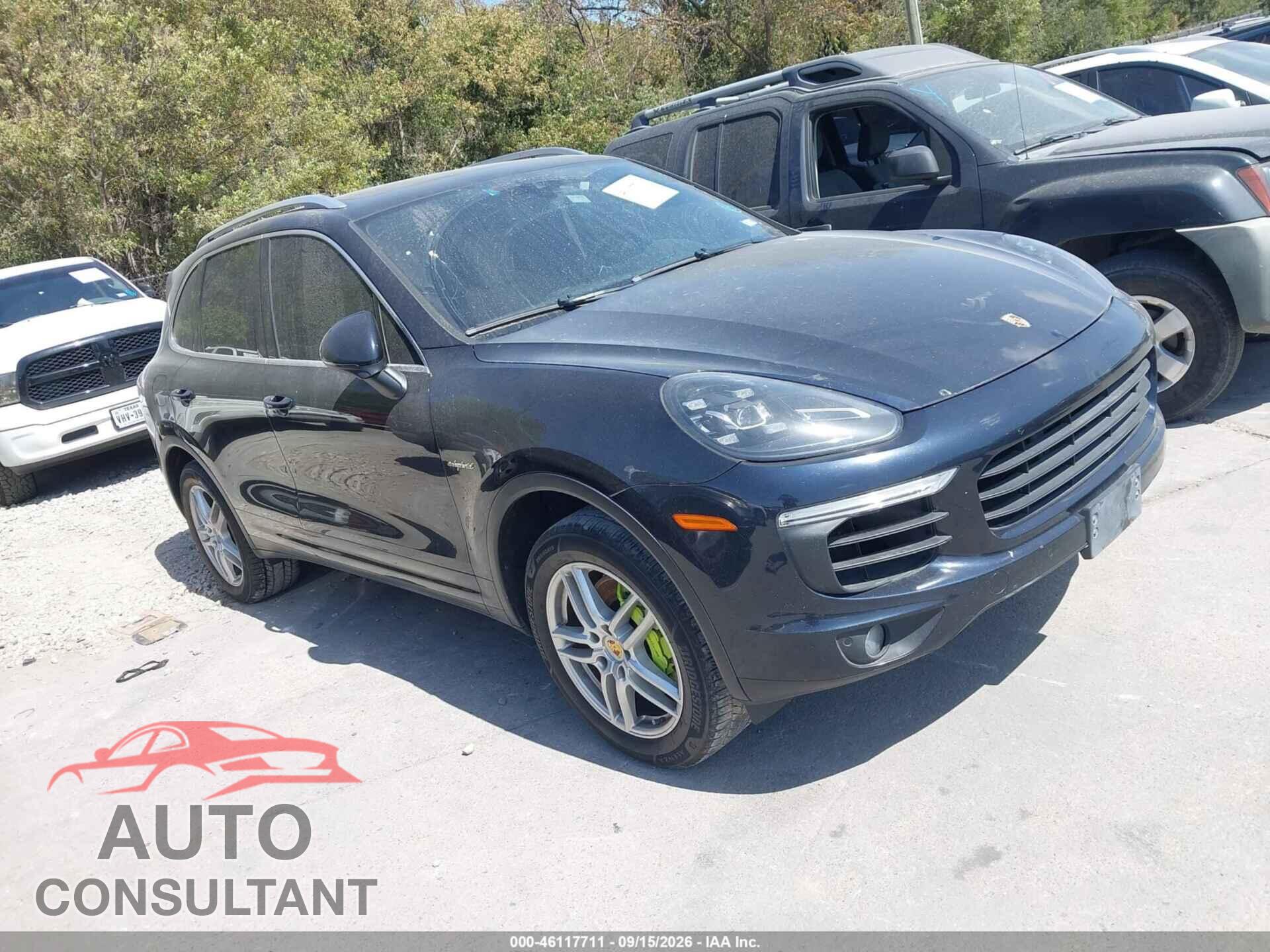 PORSCHE CAYENNE E-HYBRID 2016 - WP1AE2A24GLA63708