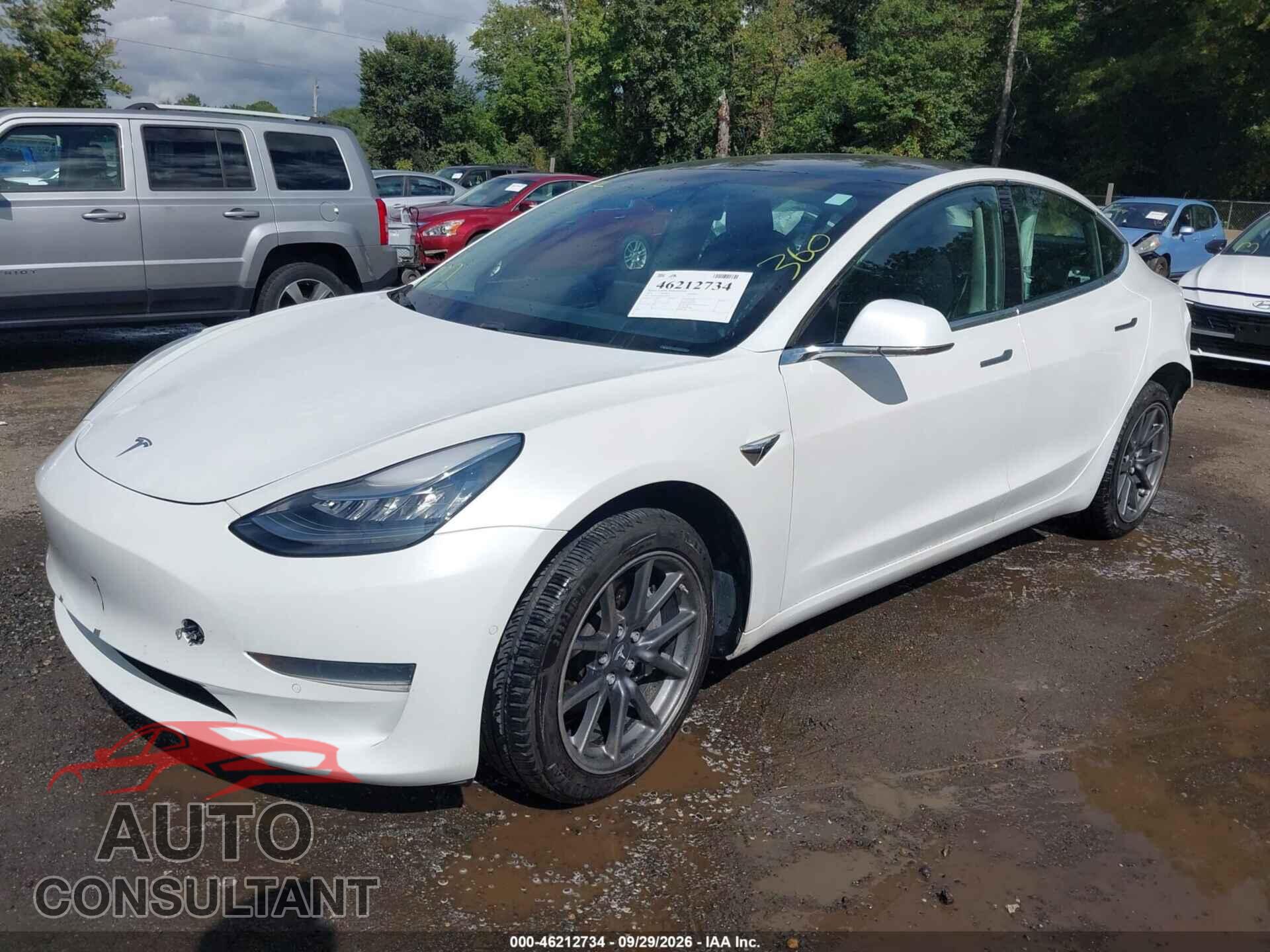 TESLA MODEL 3 2019 - 5YJ3E1EA0KF484360
