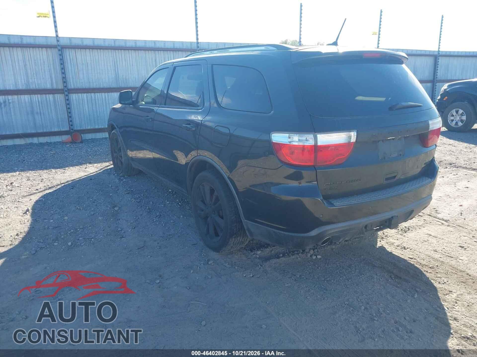 DODGE DURANGO 2013 - 1C4SDJDT8DC617996