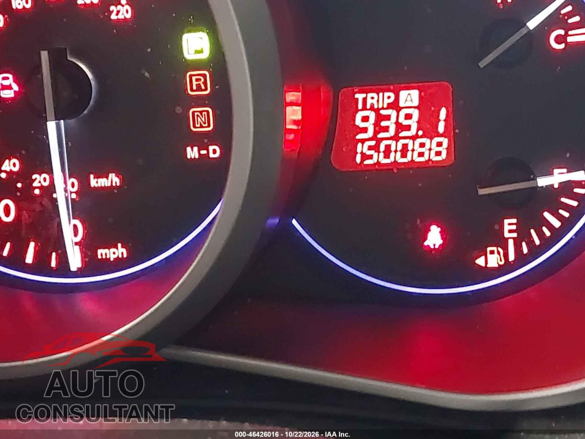 MAZDA CX-7 2011 - JM3ER4D35B0394743