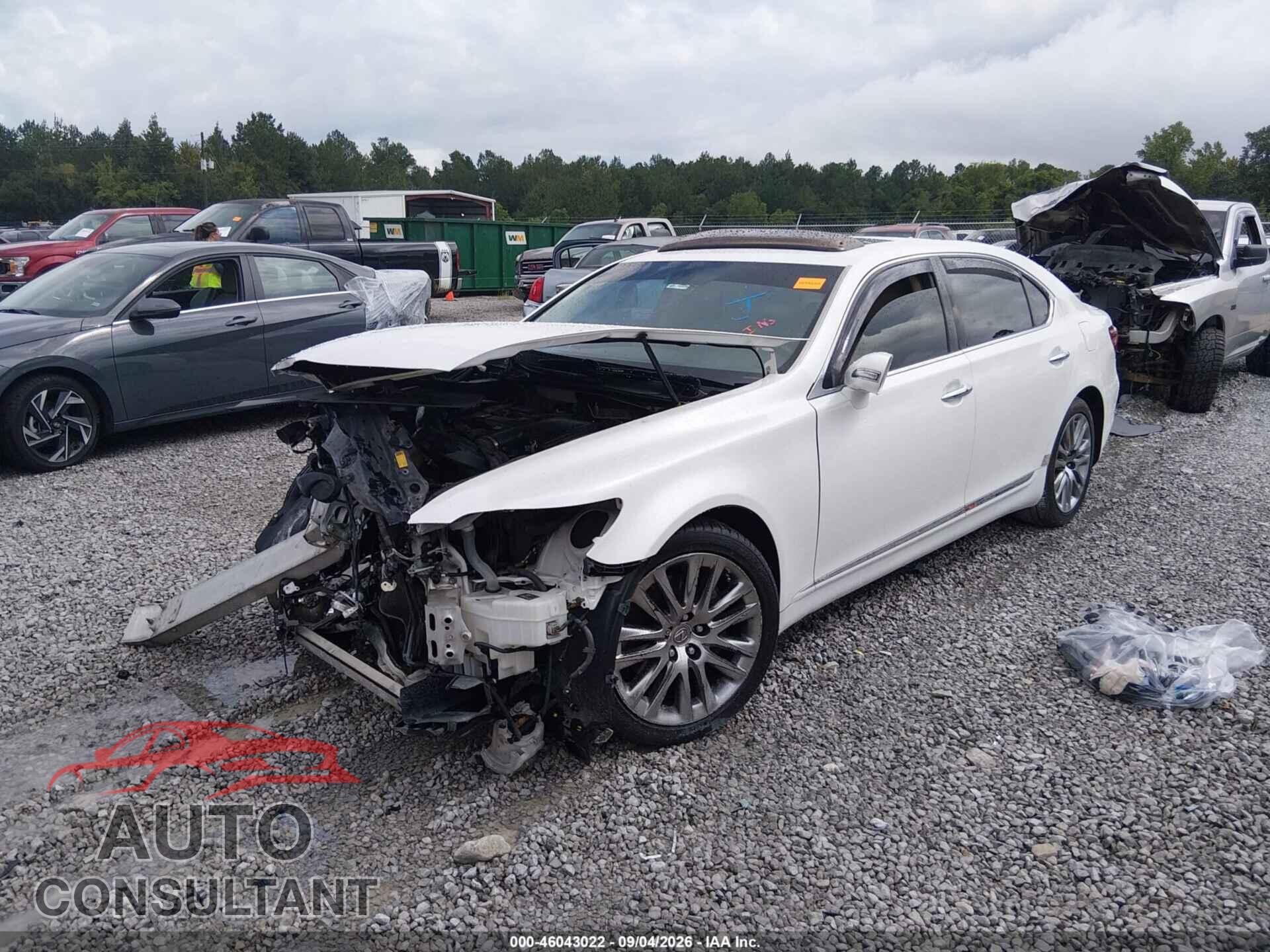 LEXUS LS 460 2012 - JTHGL5EF7C5046186