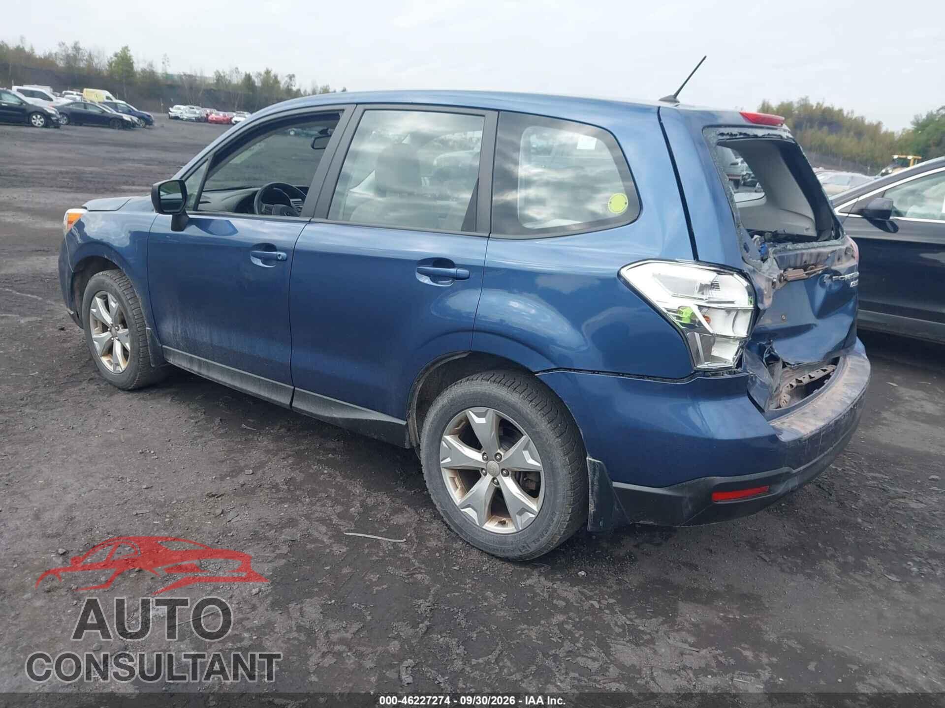 SUBARU FORESTER 2014 - JF2SJAAC8EH412536