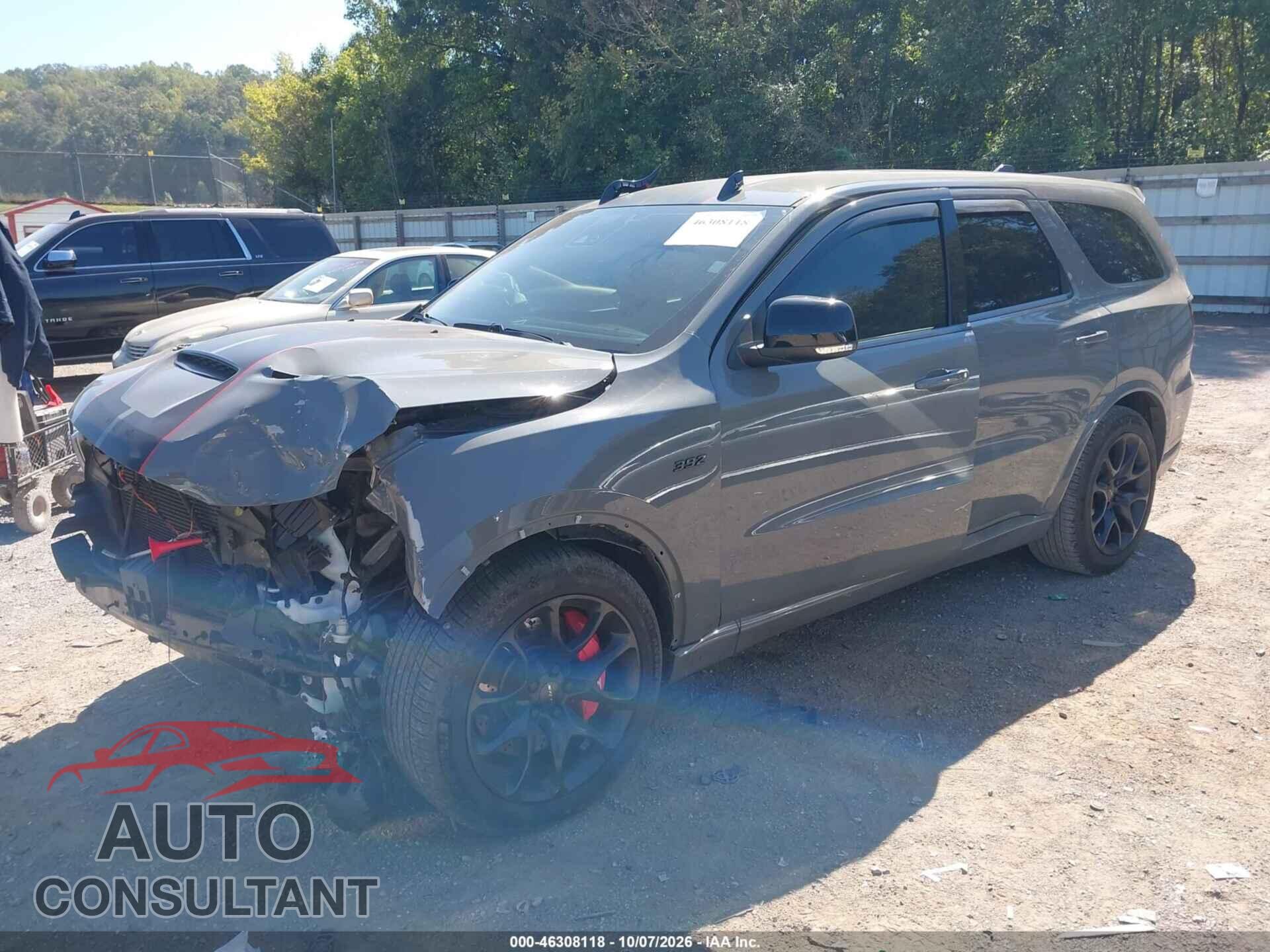 DODGE DURANGO 2021 - 1C4SDJGJ6MC631423