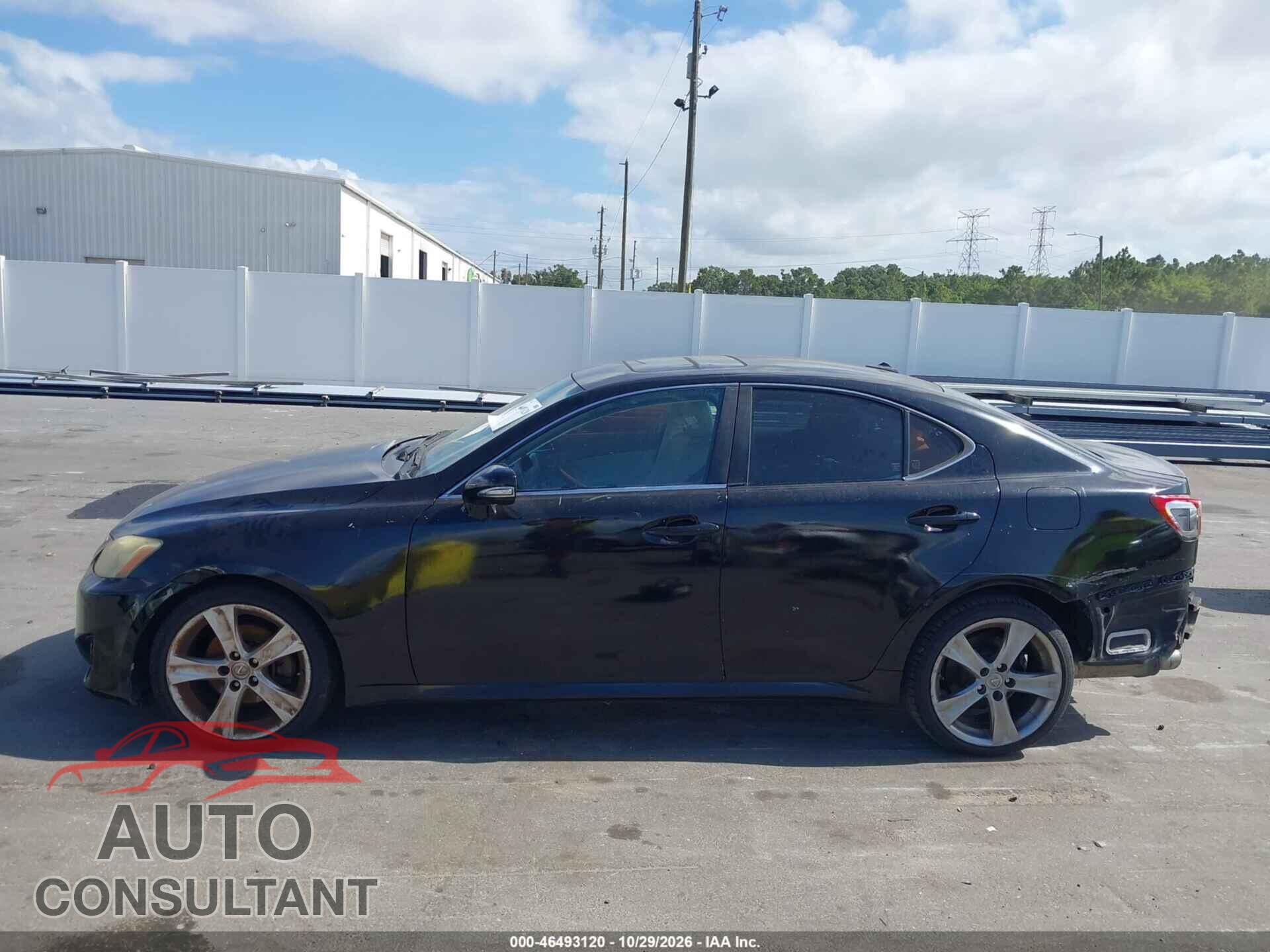 LEXUS IS 250 2012 - JTHBF5C28C5163423