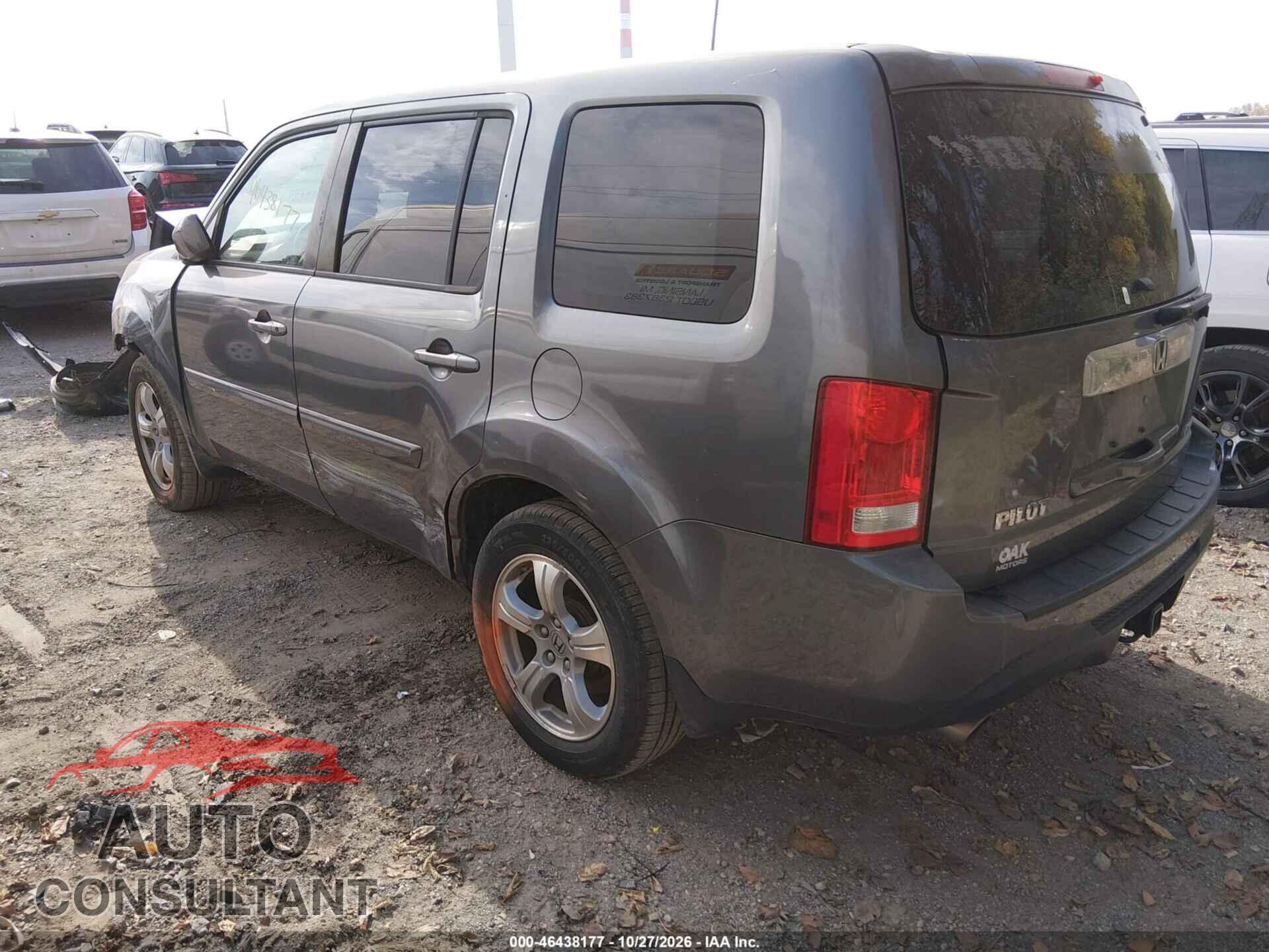 HONDA PILOT 2012 - 5FNYF4H58CB041829