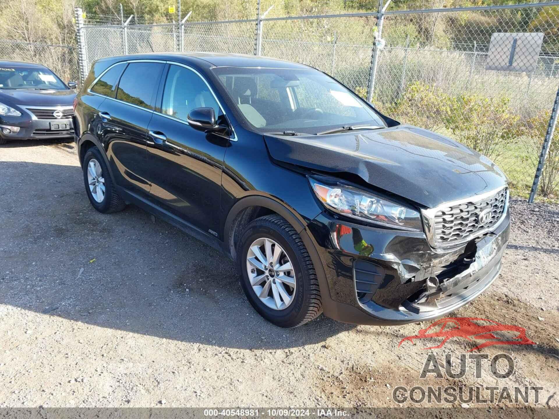 KIA SORENTO 2019 - 5XYPGDA55KG560797