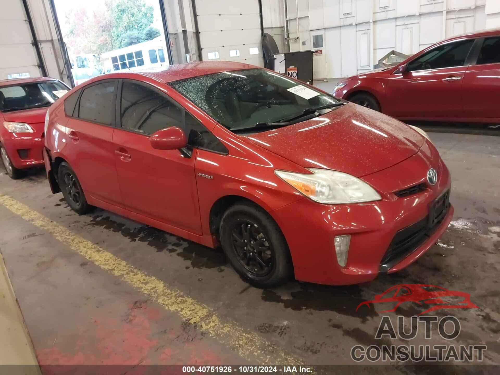 TOYOTA PRIUS 2012 - JTDKN3DU0C5463630