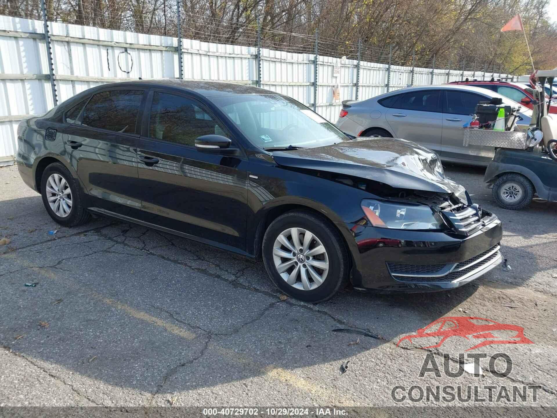 VOLKSWAGEN PASSAT 2013 - 1VWAH7A32DC146920