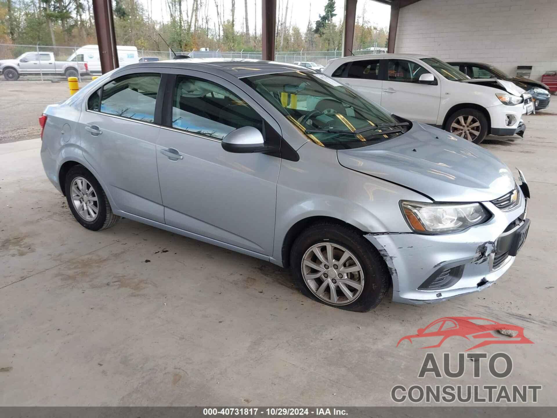 CHEVROLET SONIC 2017 - 1G1JD5SH8H4118903