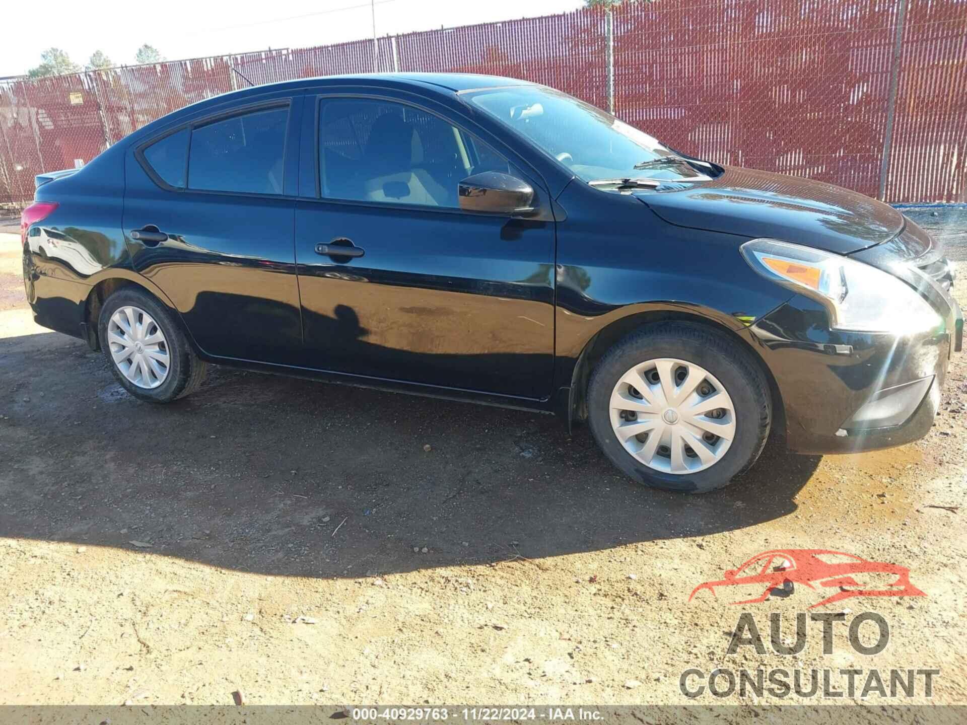 NISSAN VERSA 2018 - 3N1CN7AP4JL836825