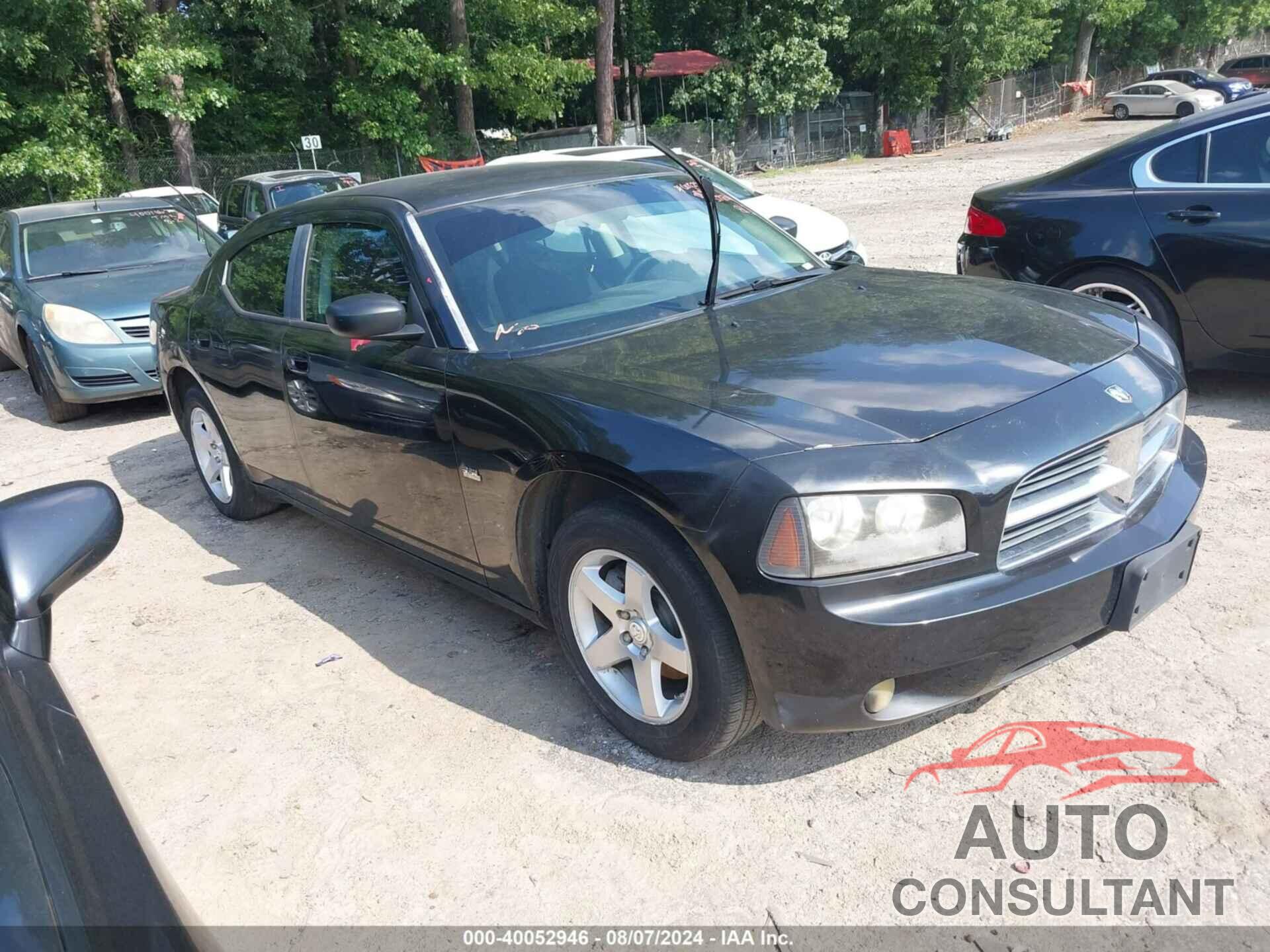 DODGE CHARGER 2009 - 2B3KA33V89H578341