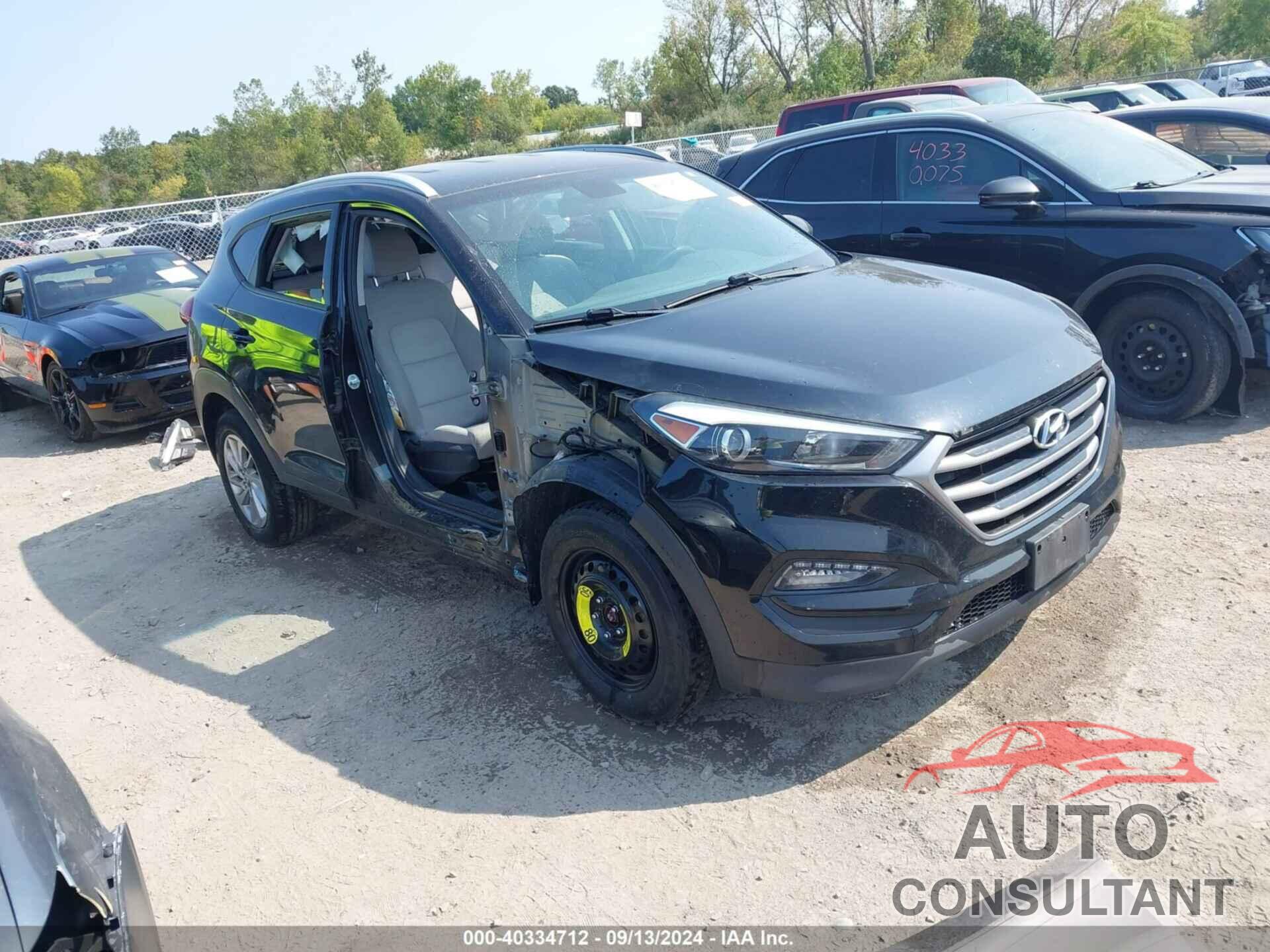 HYUNDAI TUCSON 2017 - KM8J3CA42HU319642