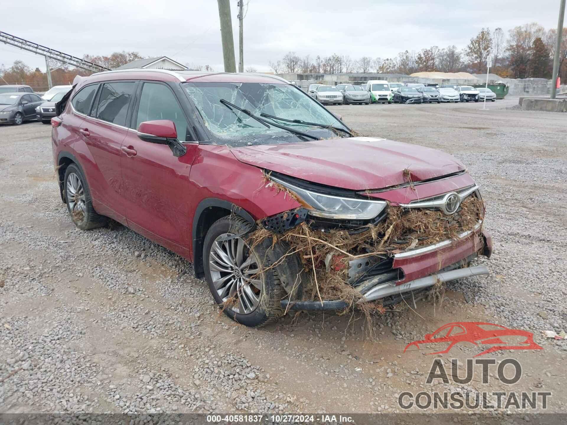 TOYOTA HIGHLANDER 2020 - 5TDFZRBH4LS033642