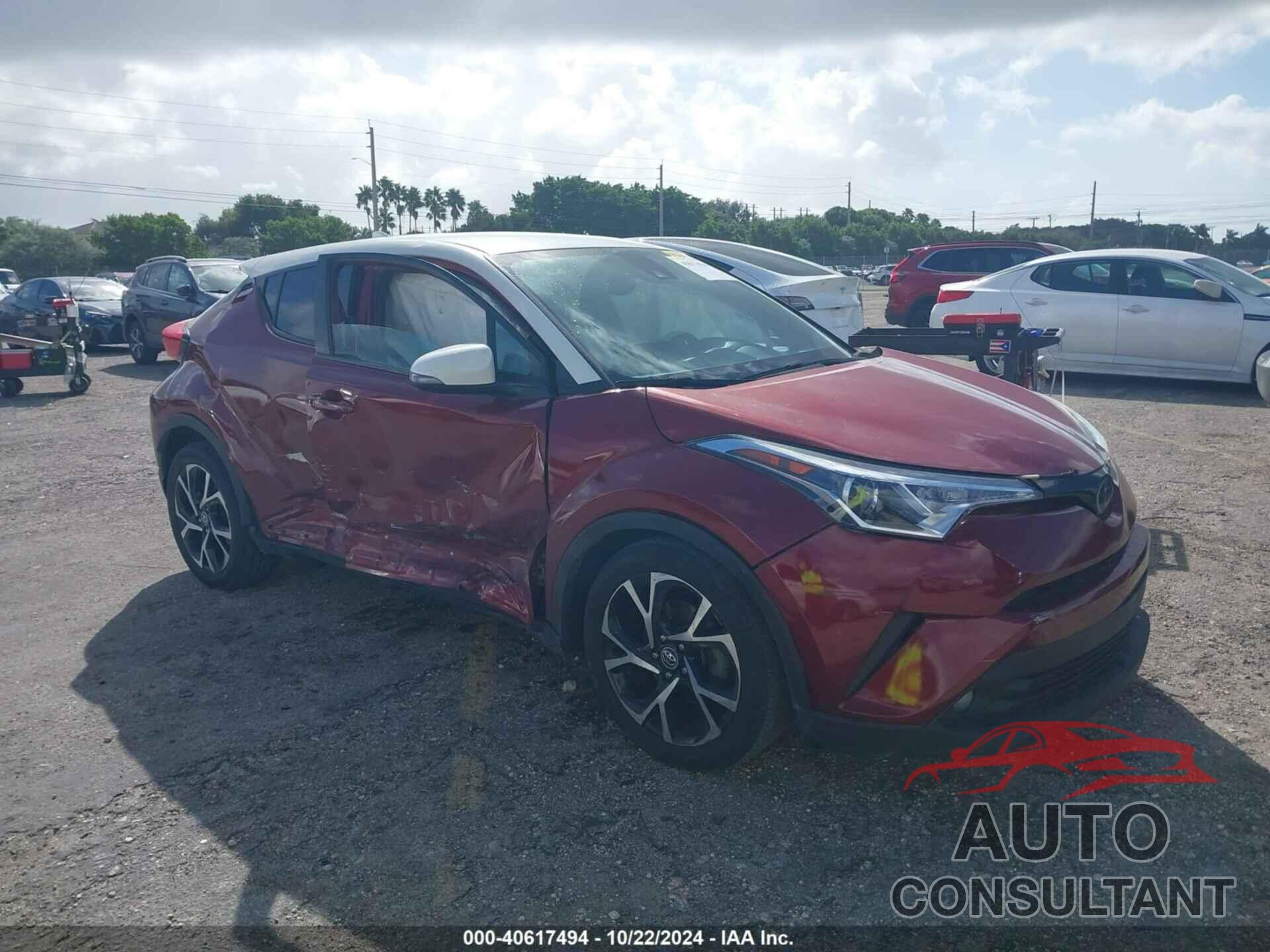 TOYOTA C-HR 2018 - NMTKHMBX6JR042947