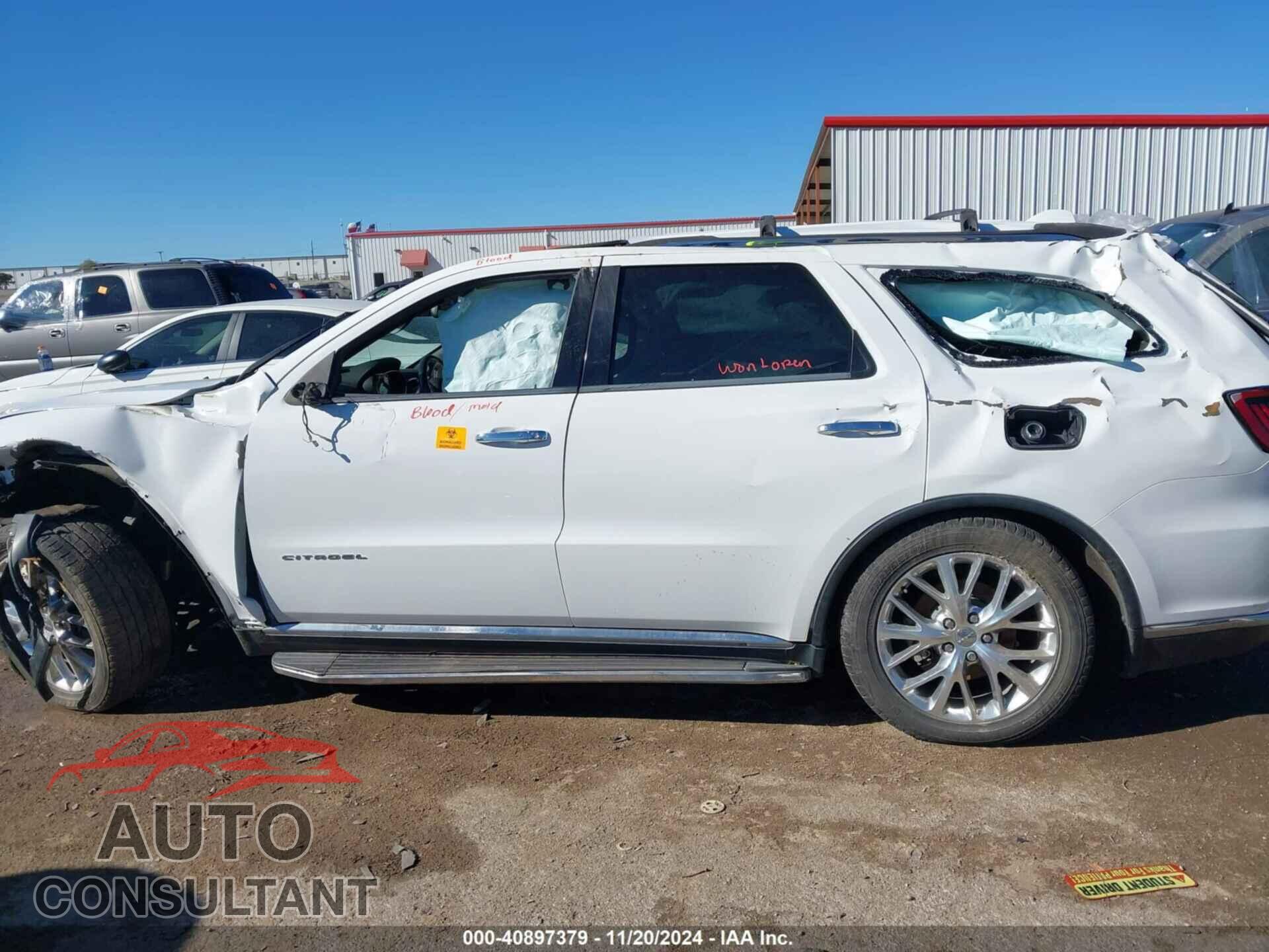 DODGE DURANGO 2015 - 1C4SDJET4FC177647