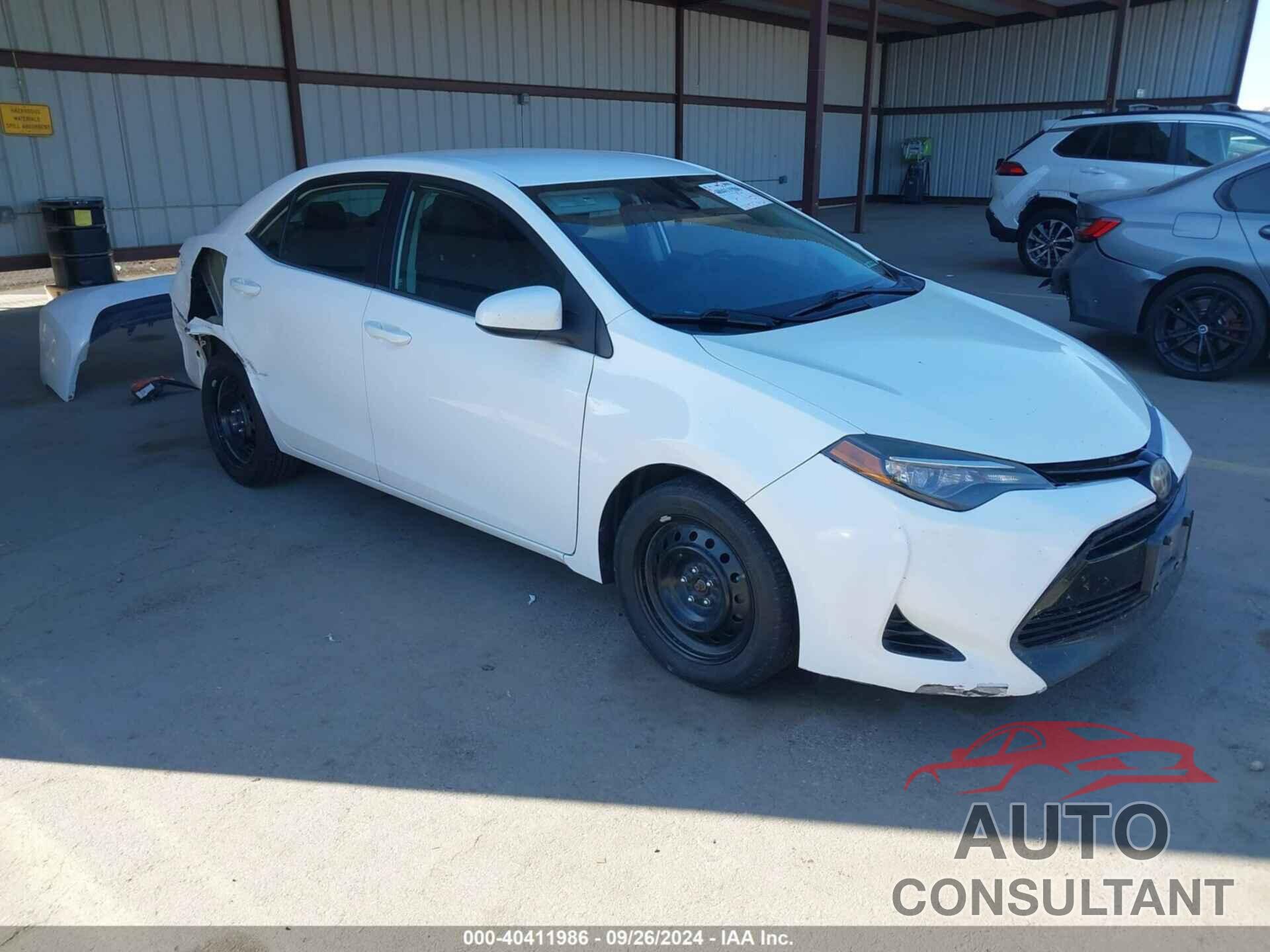 TOYOTA COROLLA 2017 - 2T1BURHE2HC857536