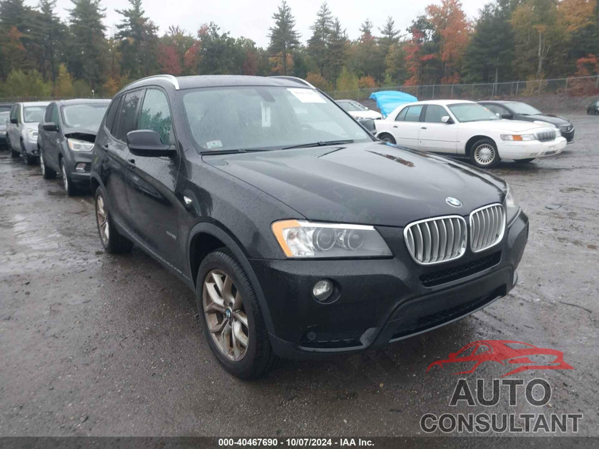 BMW X3 2013 - 5UXWX9C55D0A29907