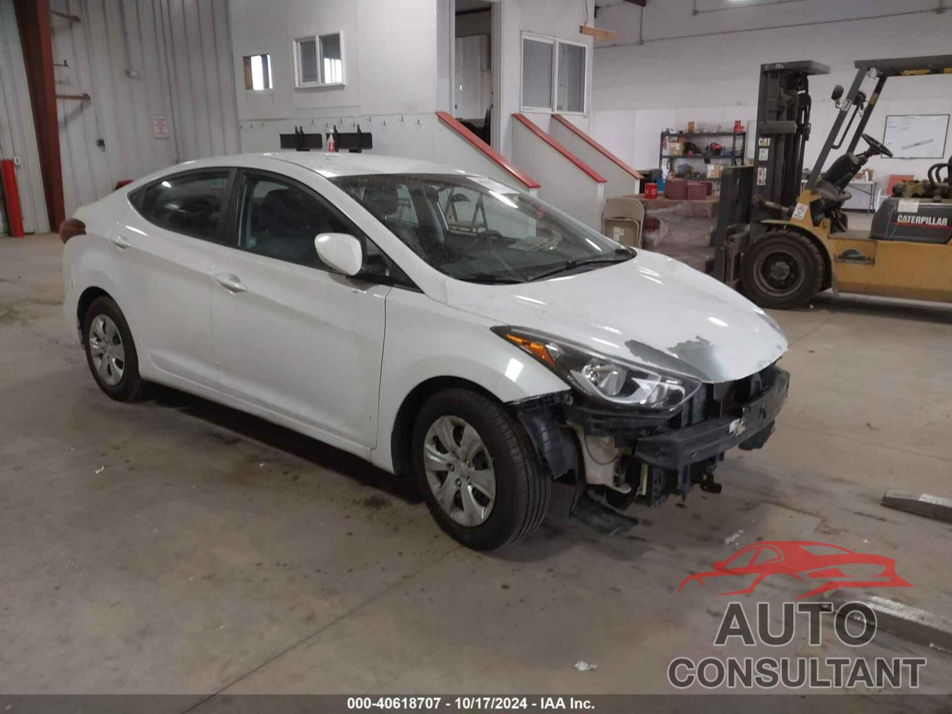 HYUNDAI ELANTRA 2016 - 5NPDH4AE2GH727472