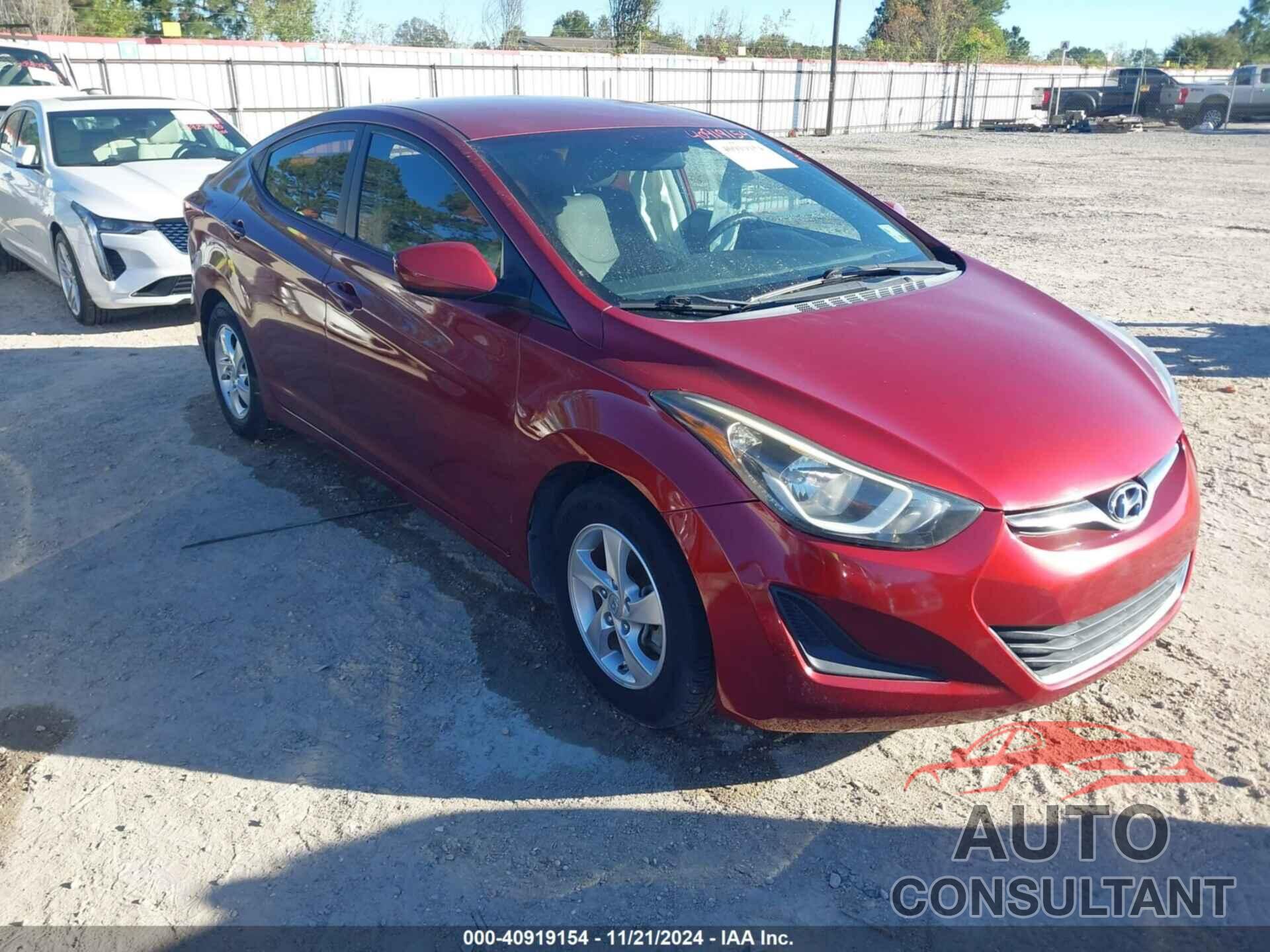 HYUNDAI ELANTRA 2015 - 5NPDH4AEXFH642541