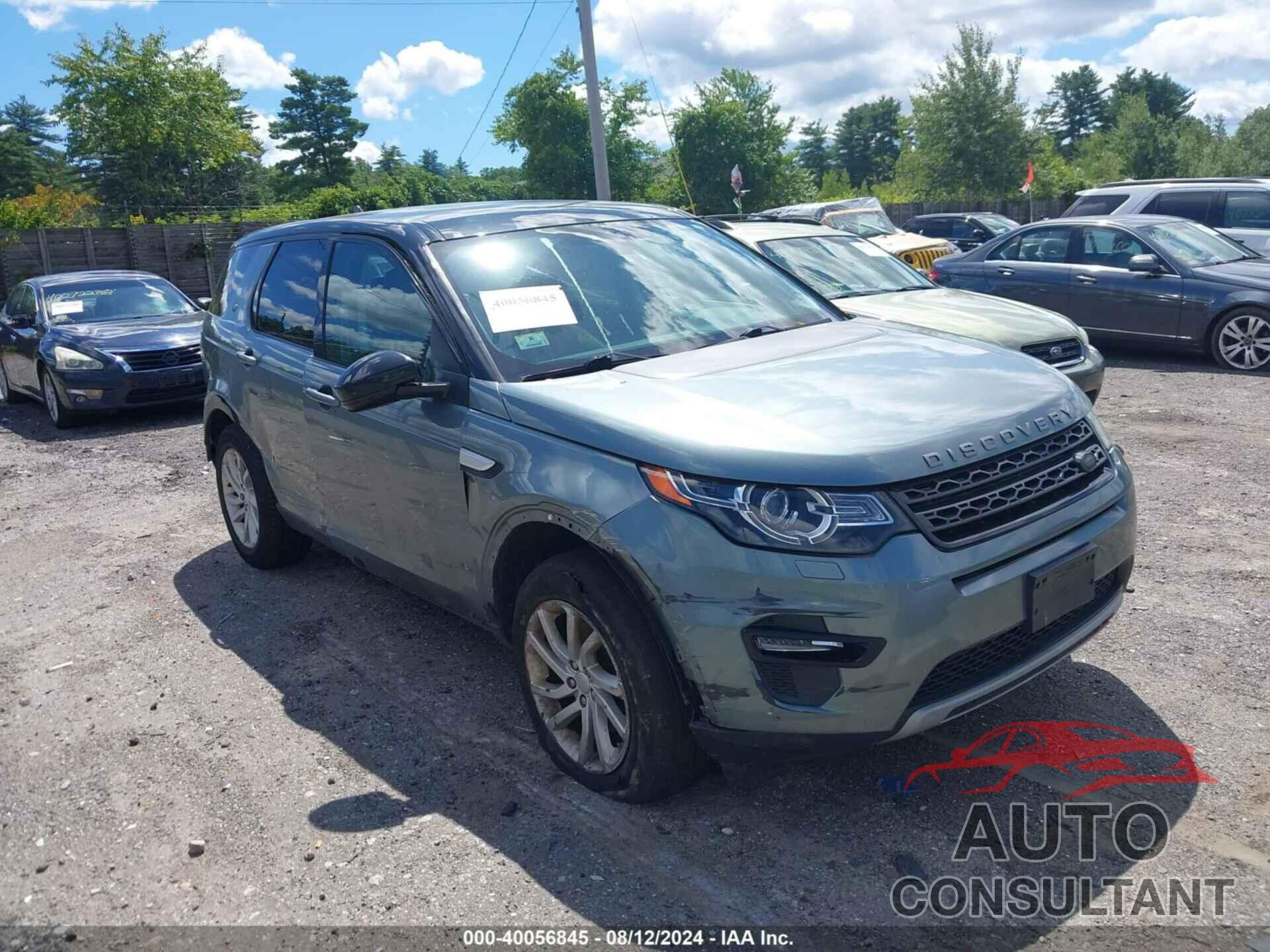 LAND ROVER DISCOVERY SPORT 2016 - SALCR2BG8GH618731