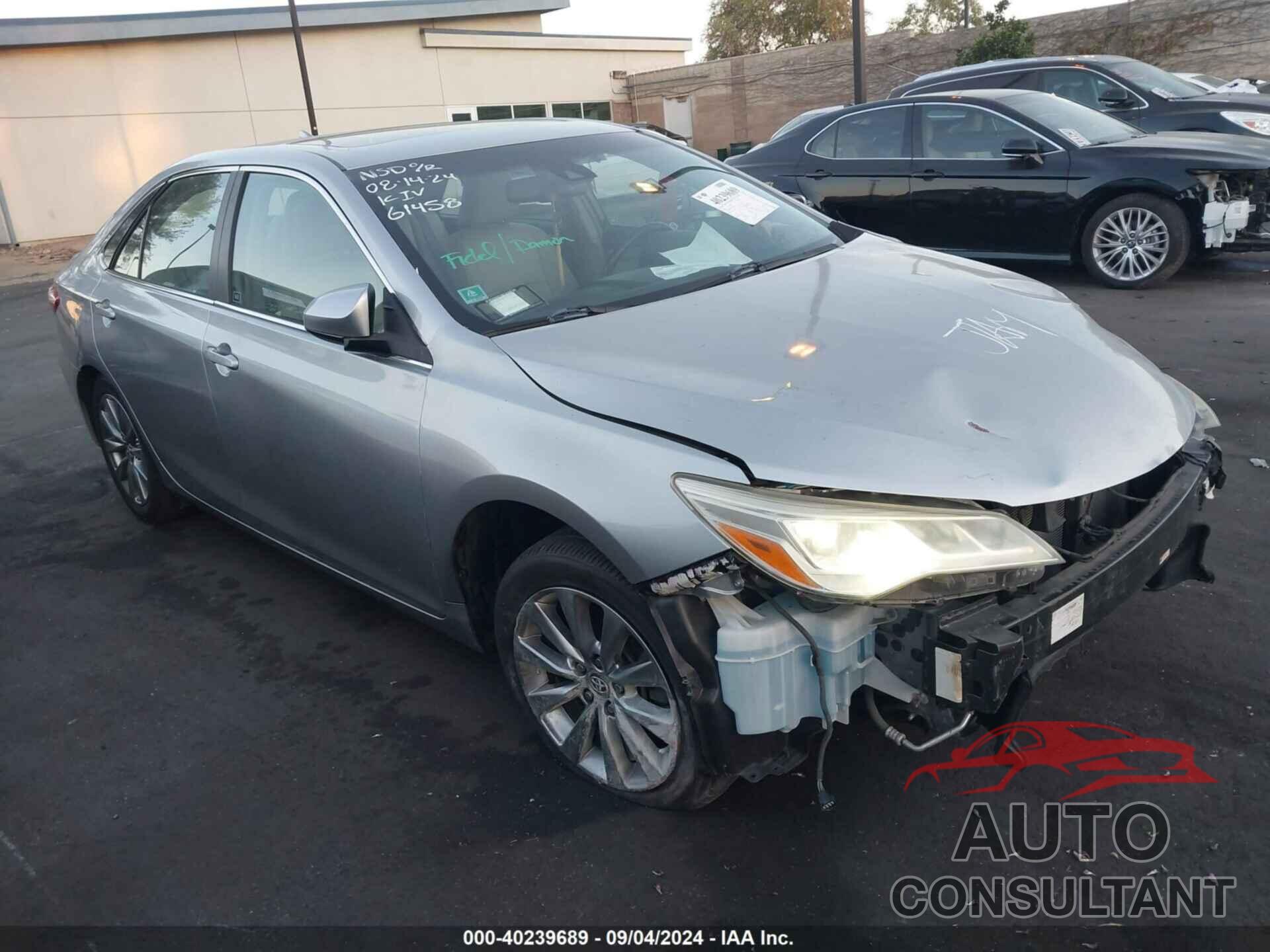 TOYOTA CAMRY 2016 - 4T1BK1FK6GU570827