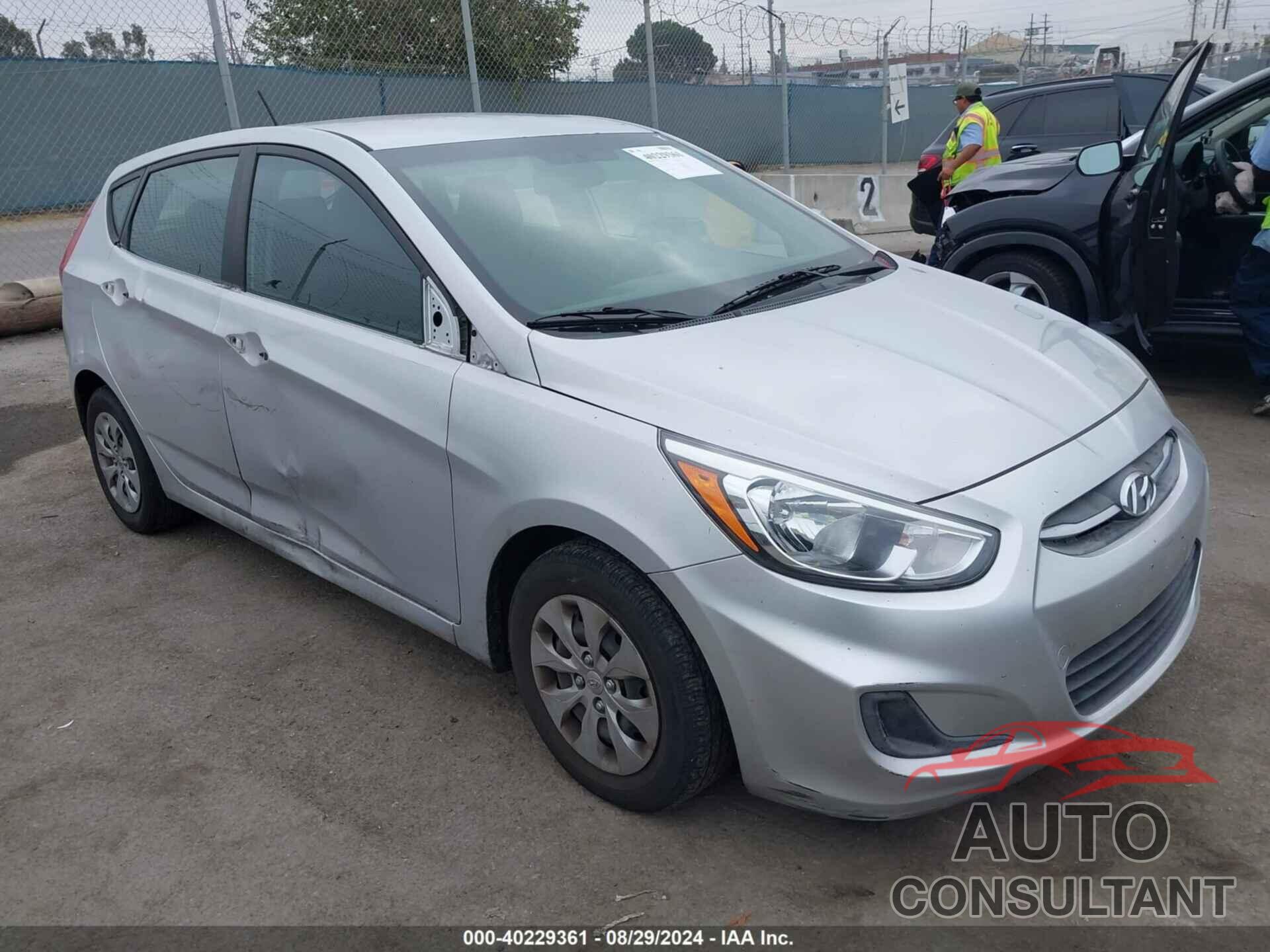 HYUNDAI ACCENT 2017 - KMHCT5AE7HU300761