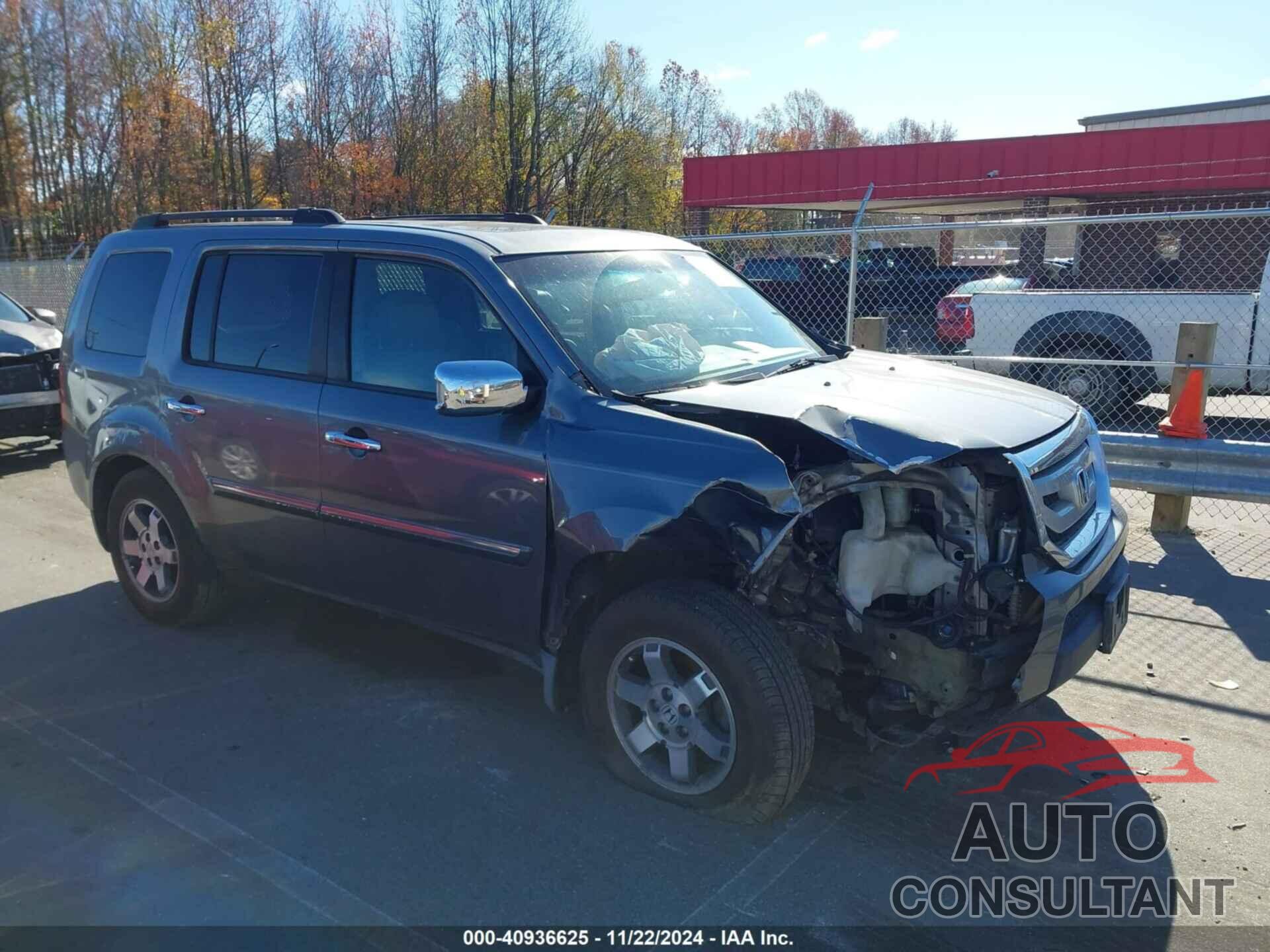 HONDA PILOT 2009 - 5FNYF38969B011525