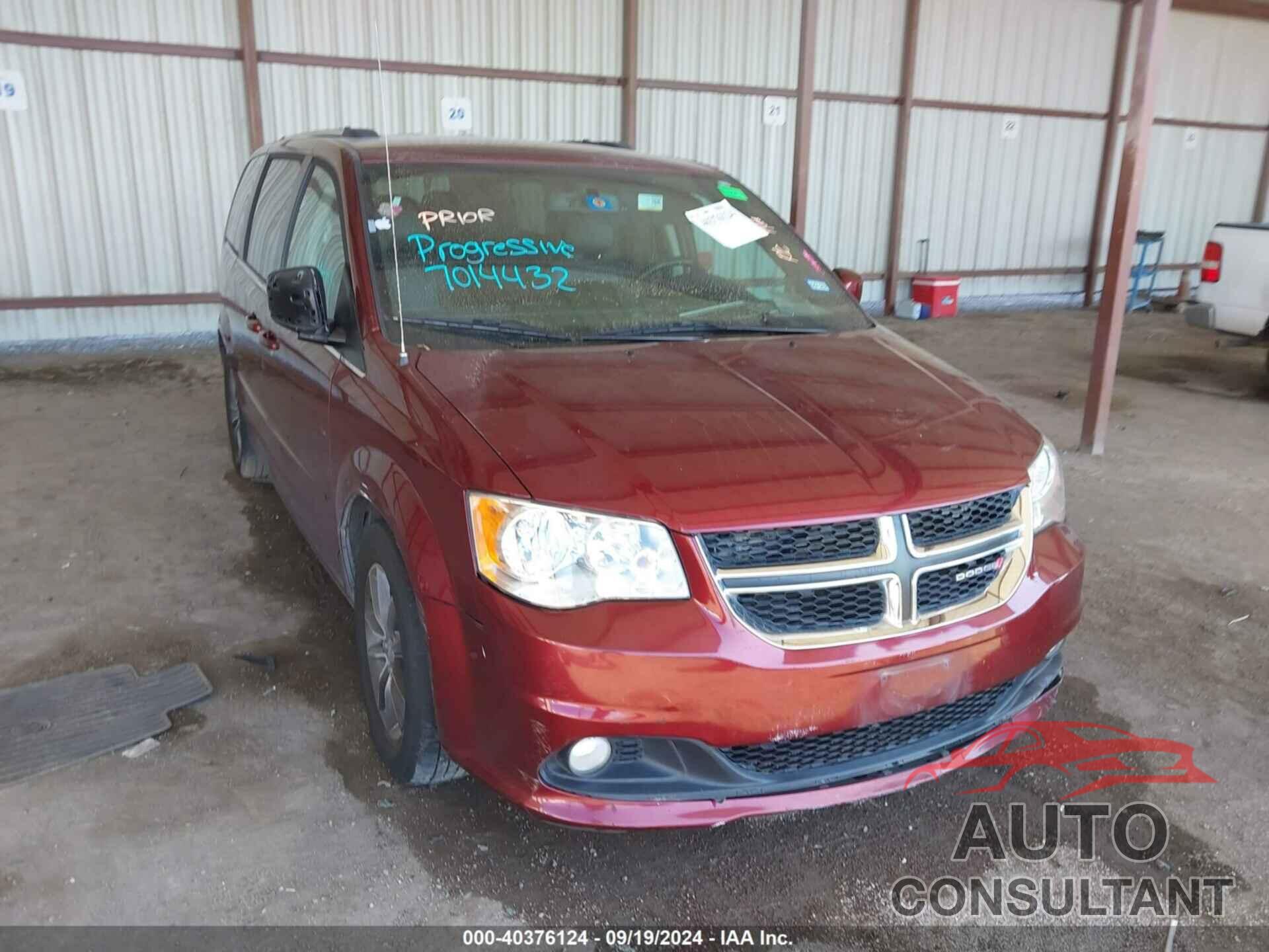 DODGE GRAND CARAVAN 2017 - 2C4RDGCG4HR730962