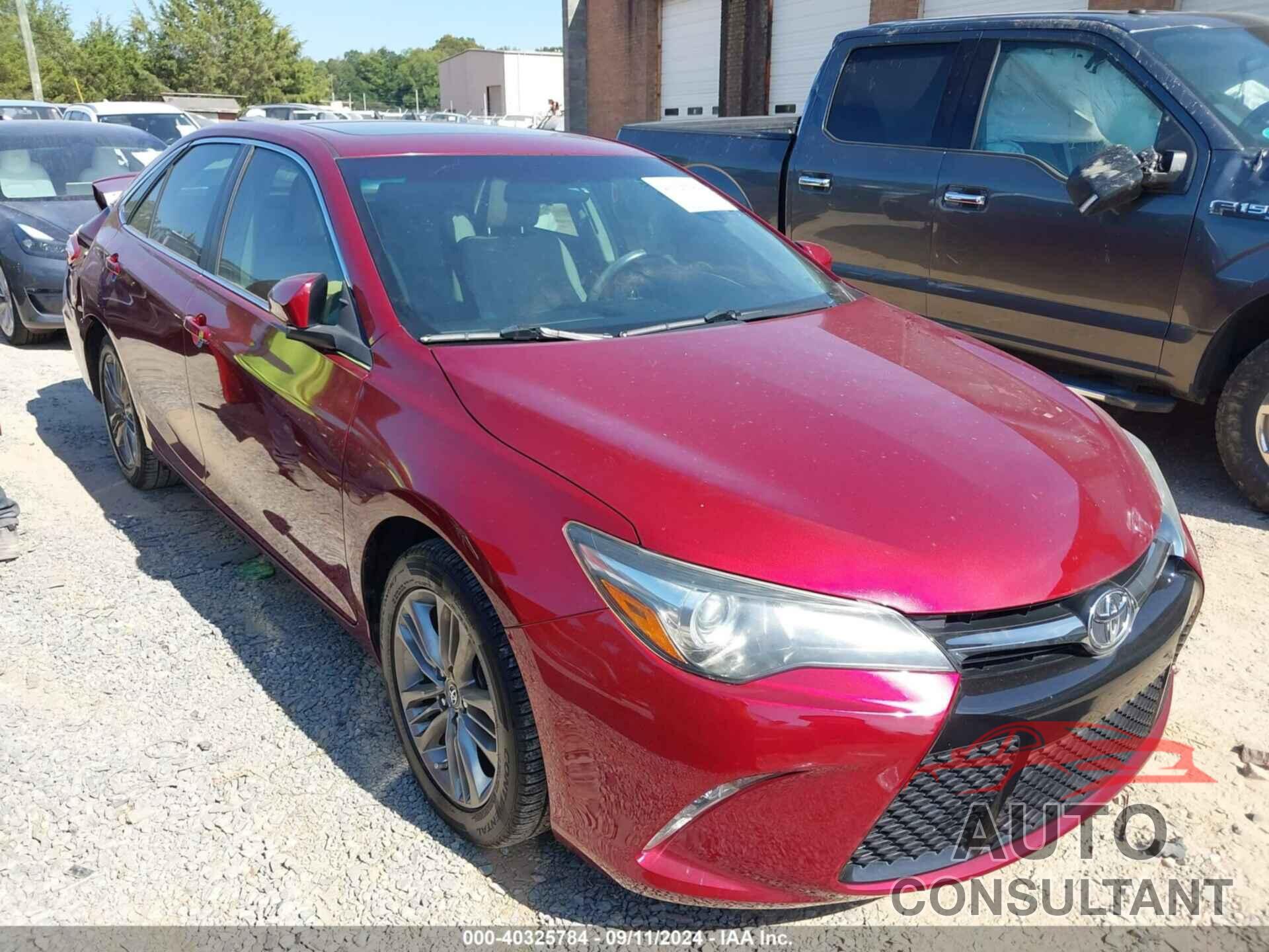 TOYOTA CAMRY 2017 - 4T1BF1FK4HU789047