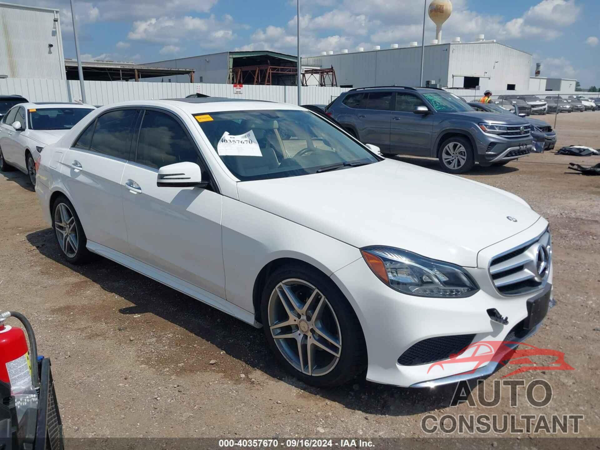 MERCEDES-BENZ E 350 2016 - WDDHF5KB9GB218522
