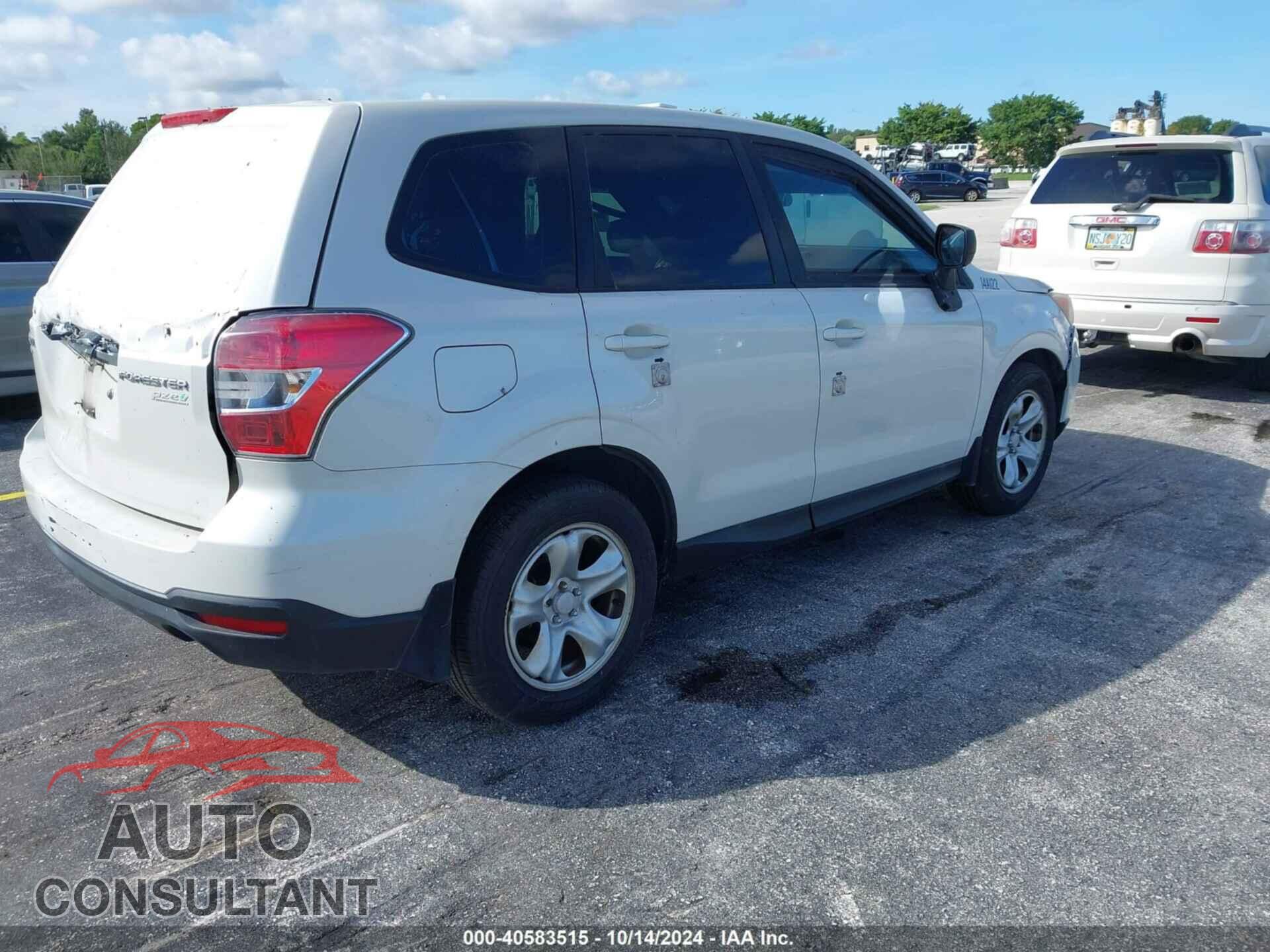 SUBARU FORESTER 2014 - JF2SJAAC9EH456058