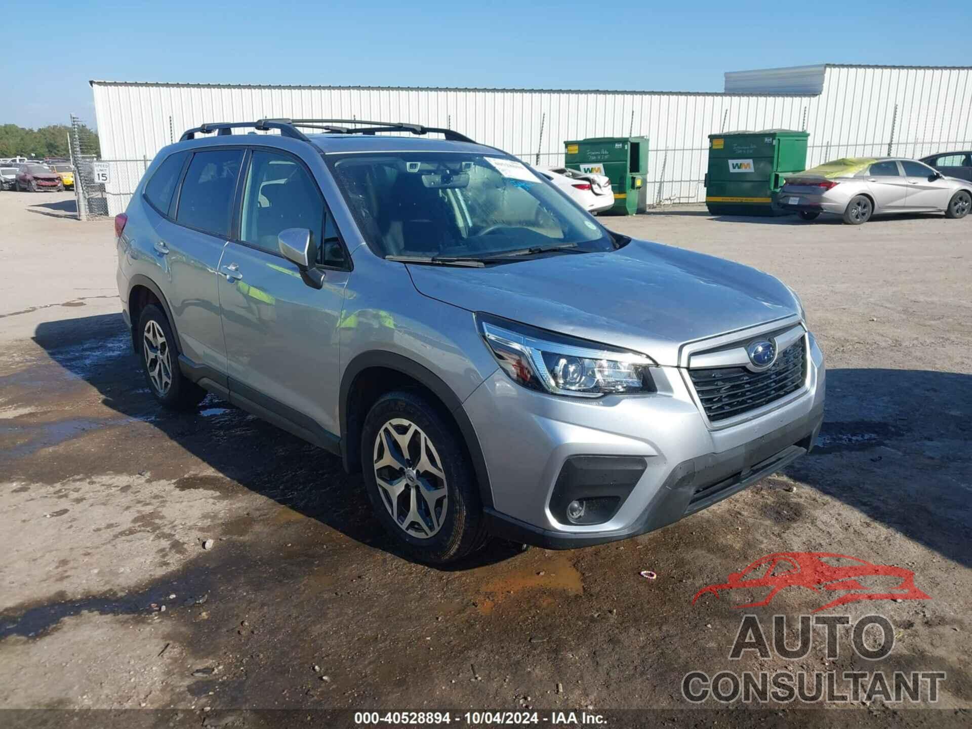 SUBARU FORESTER 2019 - JF2SKAEC6KH502738