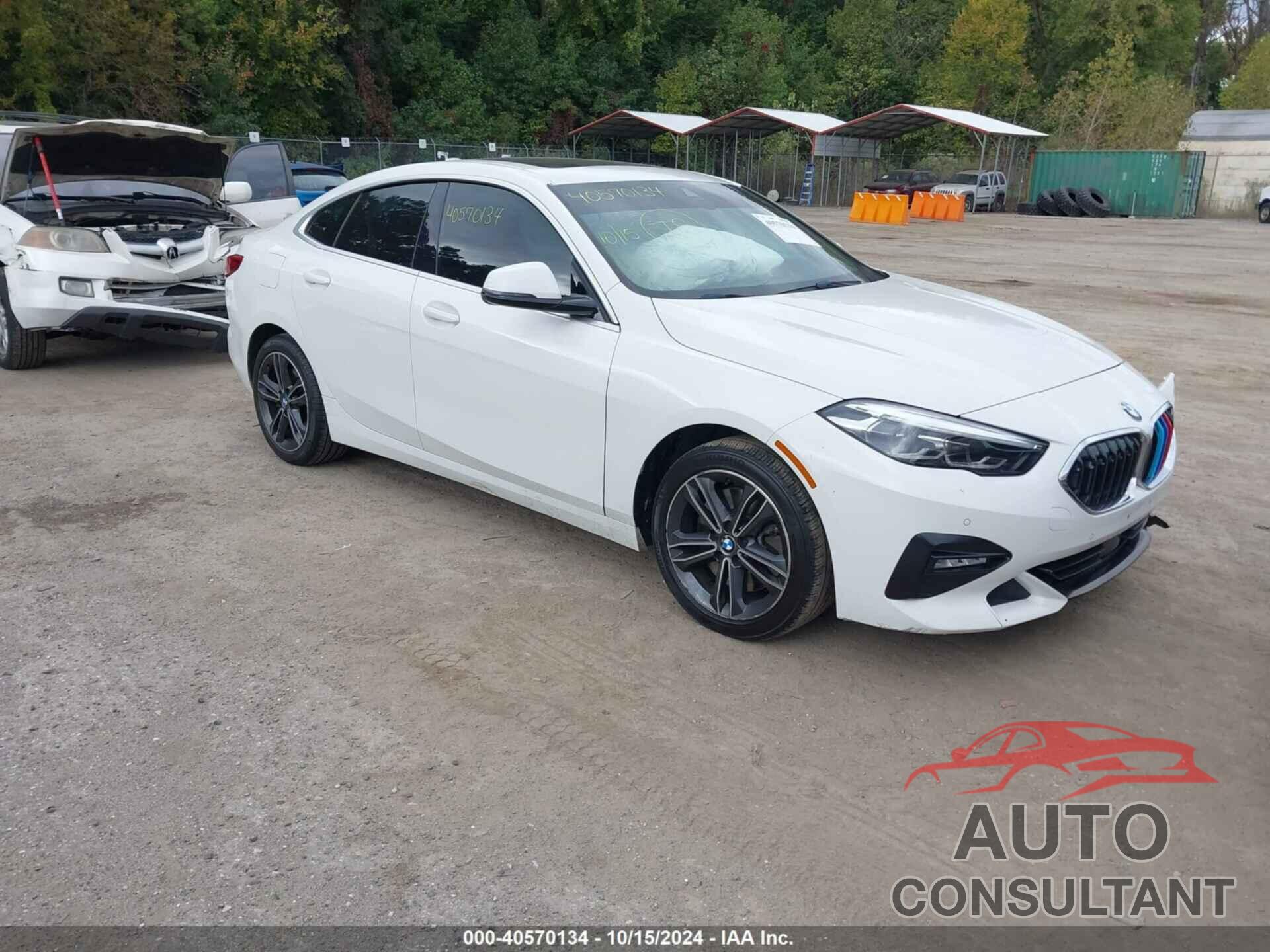 BMW 228I GRAN COUPE 2021 - WBA73AK06M7H64036
