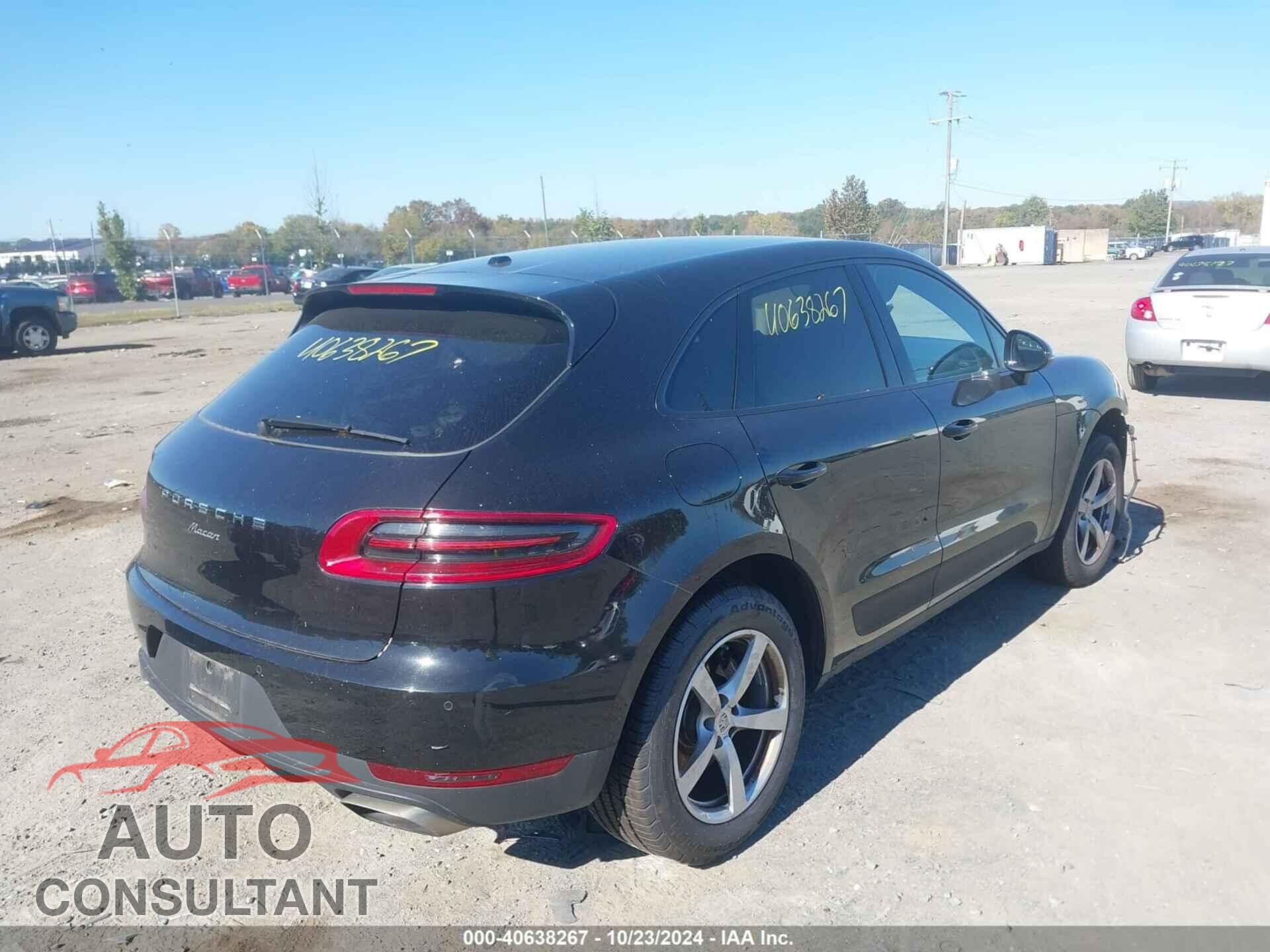 PORSCHE MACAN 2017 - WP1AA2A52HLB83210