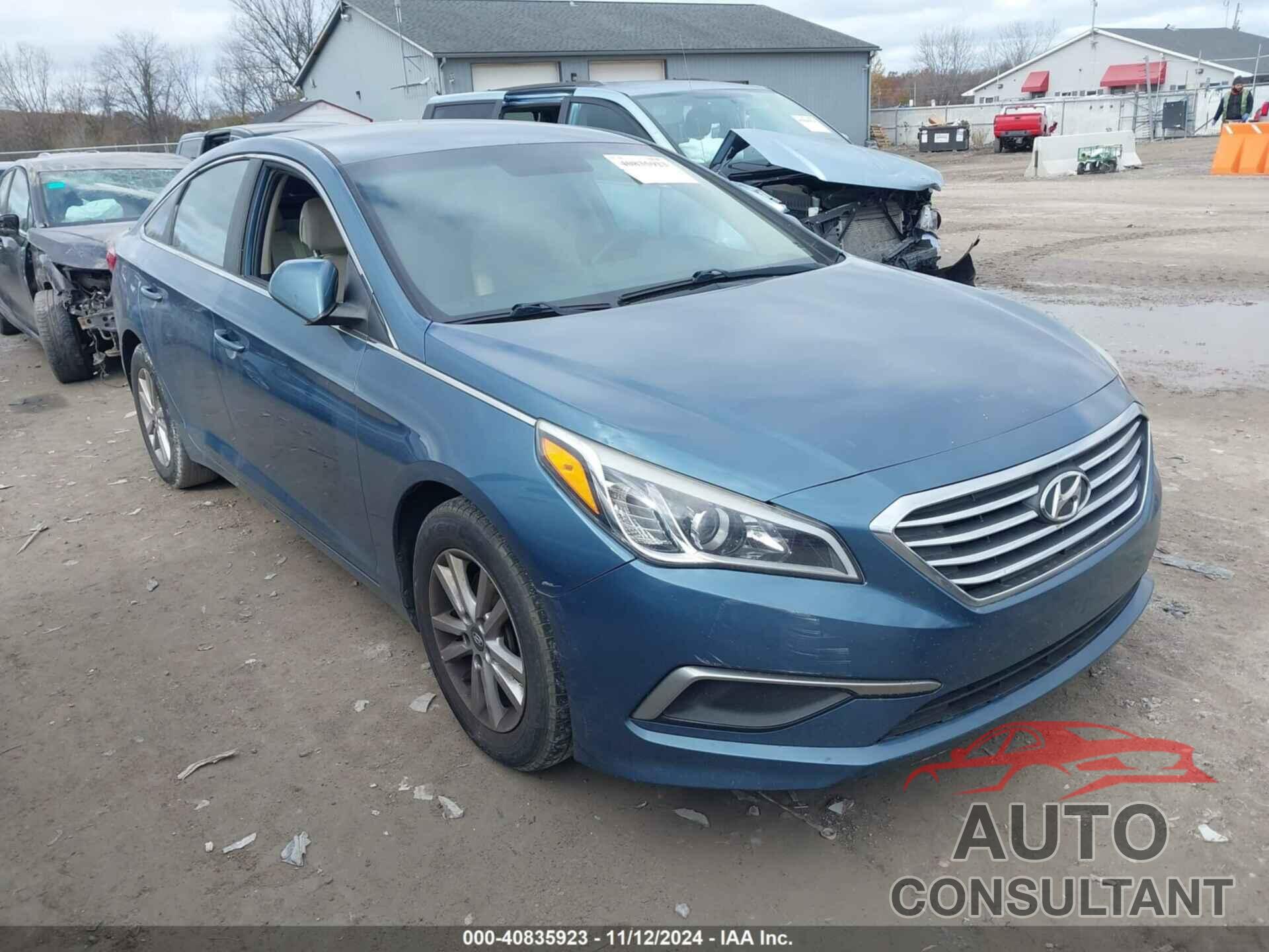 HYUNDAI SONATA 2017 - 5NPE24AF5HH590866