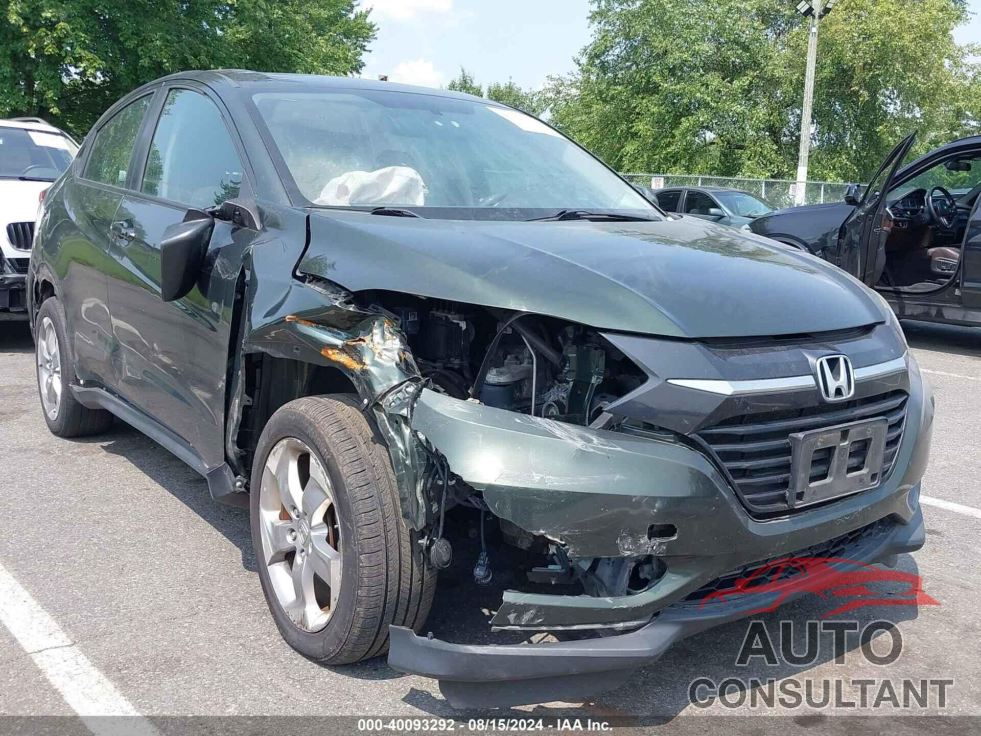 HONDA HR-V 2018 - 3CZRU6H34JG715416