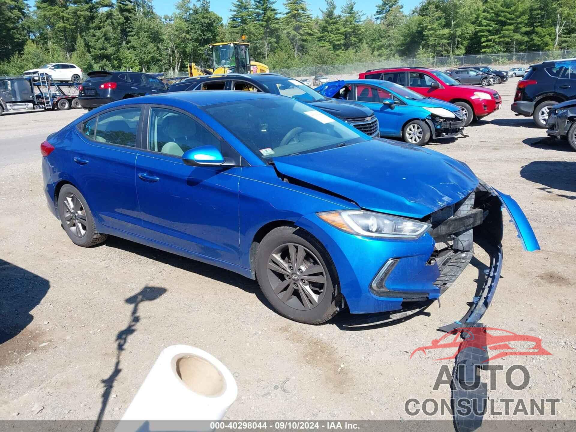 HYUNDAI ELANTRA 2017 - 5NPD84LF6HH063491