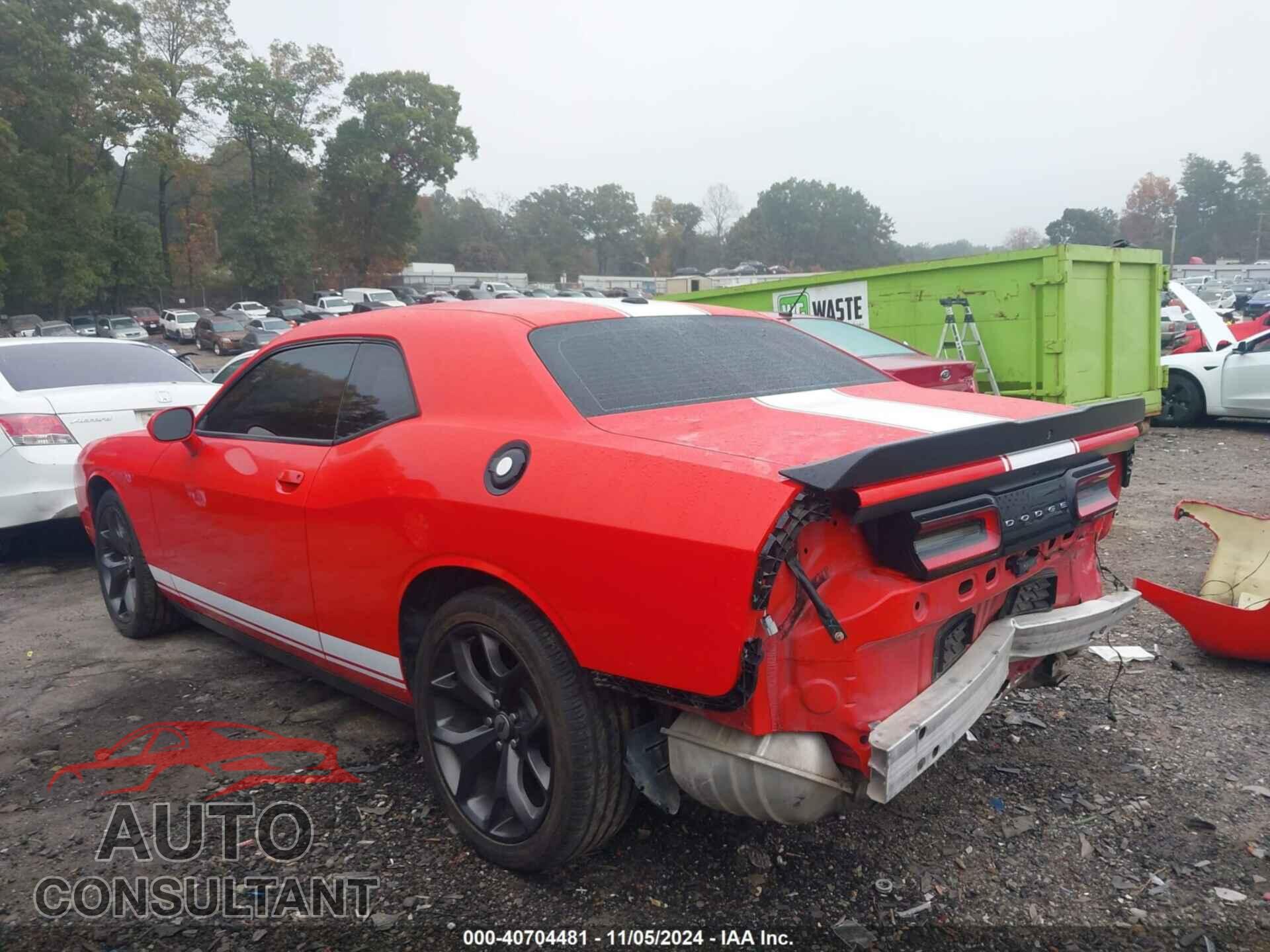 DODGE CHALLENGER 2017 - 2C3CDZAG6HH665949