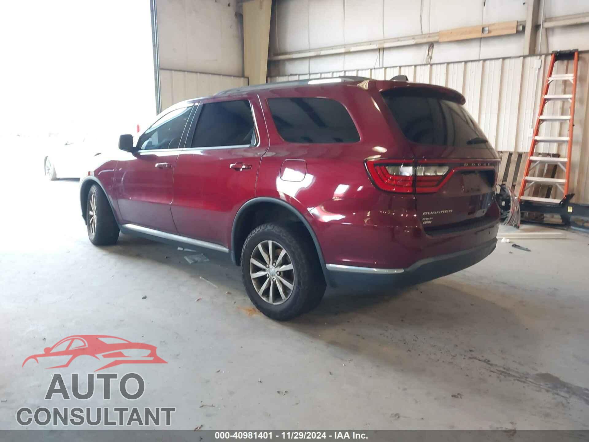 DODGE DURANGO 2017 - 1C4RDJAG7HC958060
