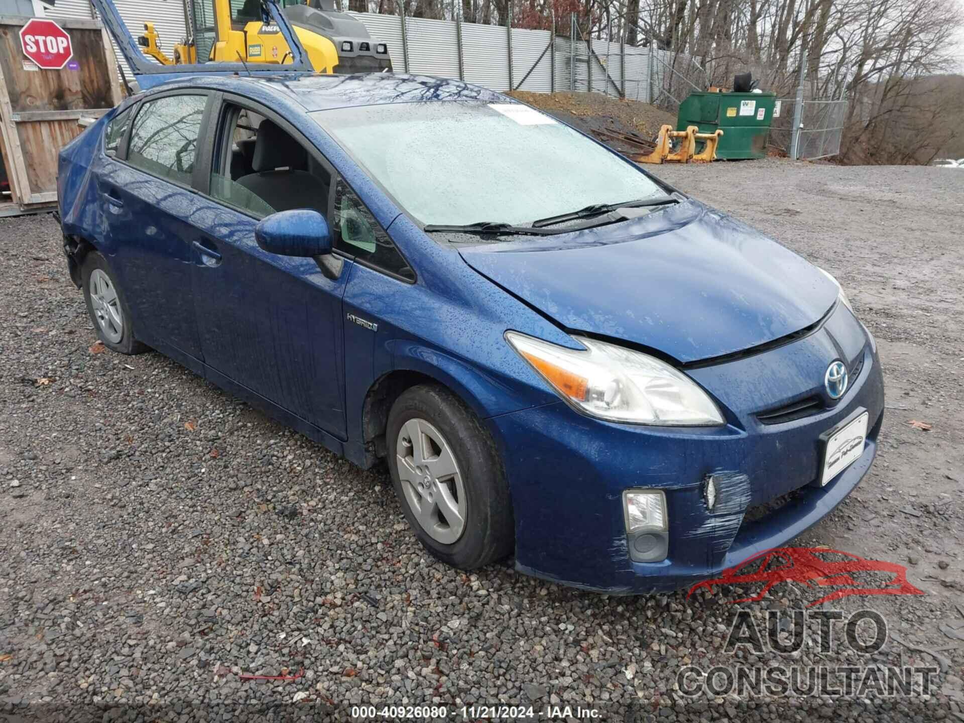 TOYOTA PRIUS 2010 - JTDKN3DU6A0056597