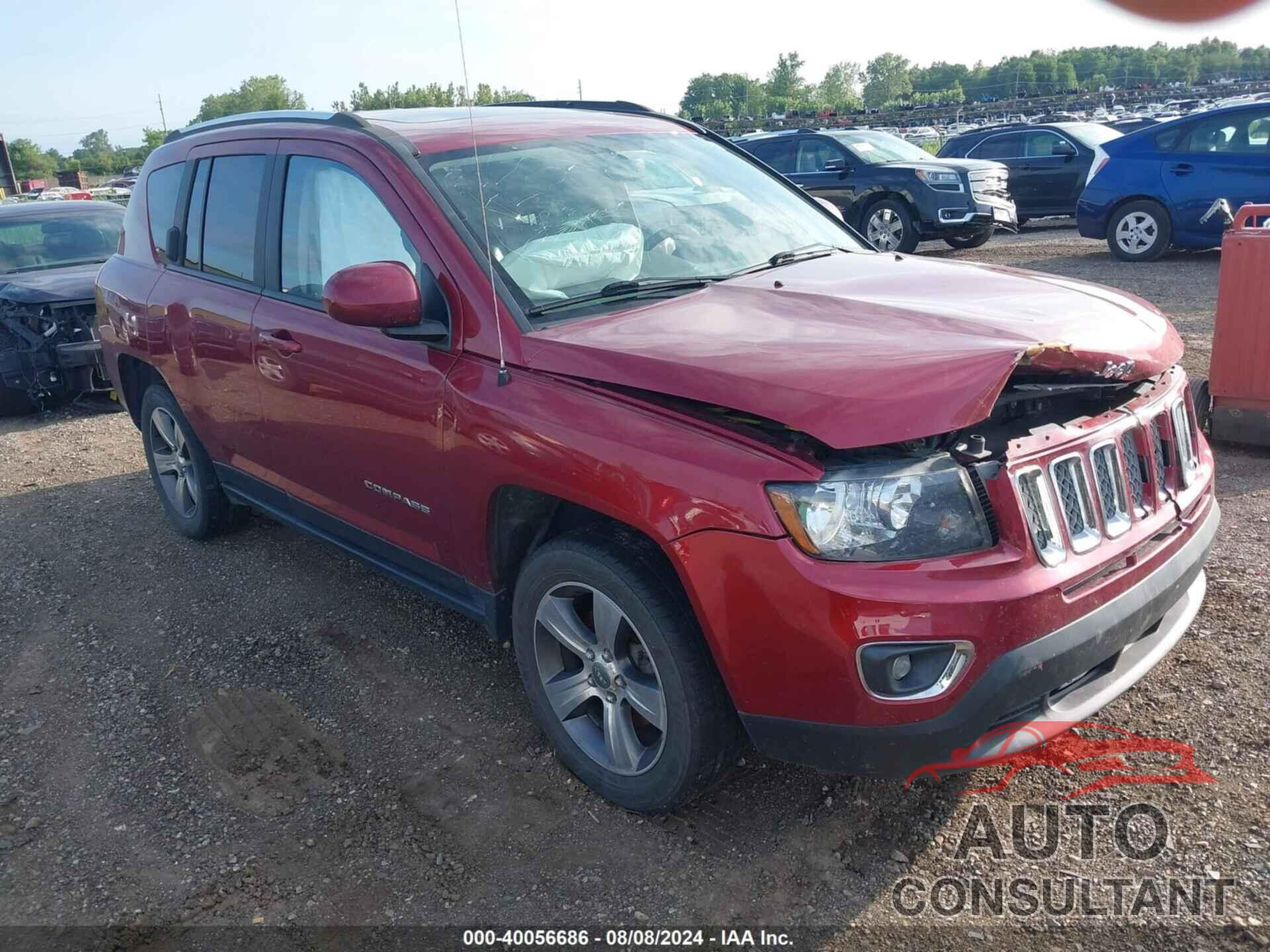 JEEP COMPASS 2017 - 1C4NJCEB3HD186099