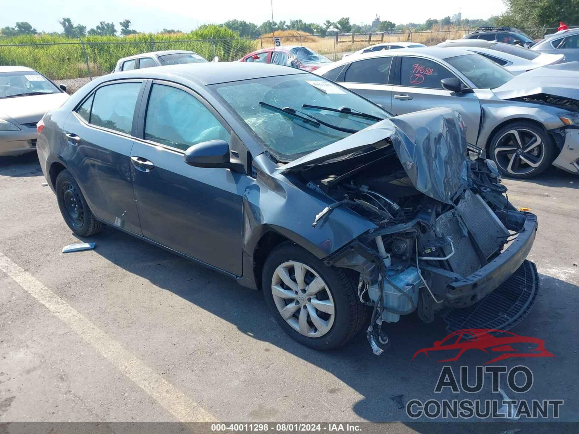 TOYOTA COROLLA 2016 - 2T1BURHE6GC617890
