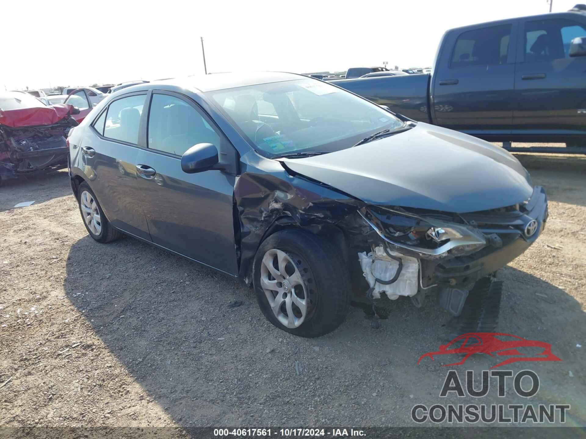 TOYOTA COROLLA 2016 - 5YFBURHE9GP371465