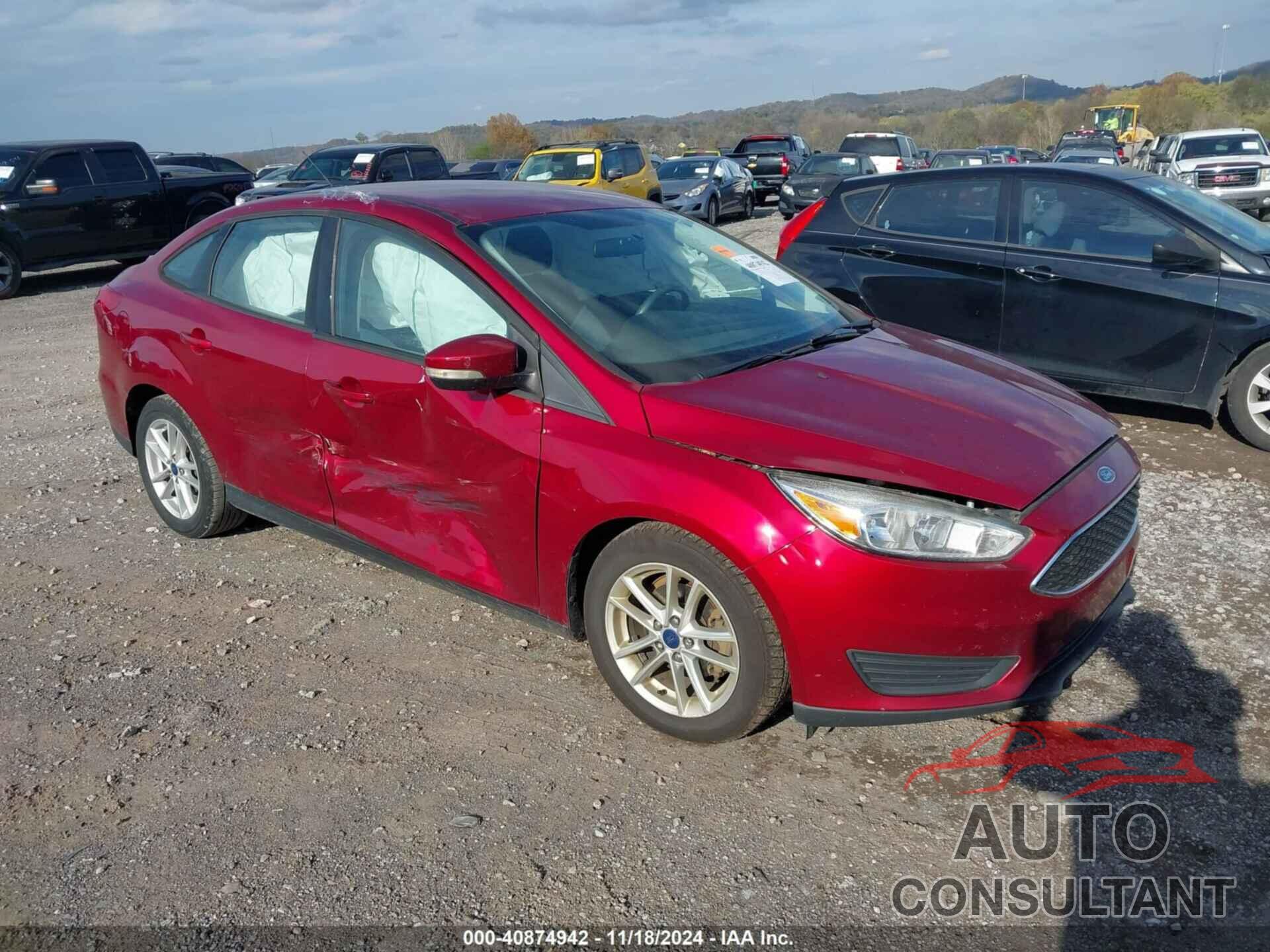 FORD FOCUS 2017 - 1FADP3F25HL219088