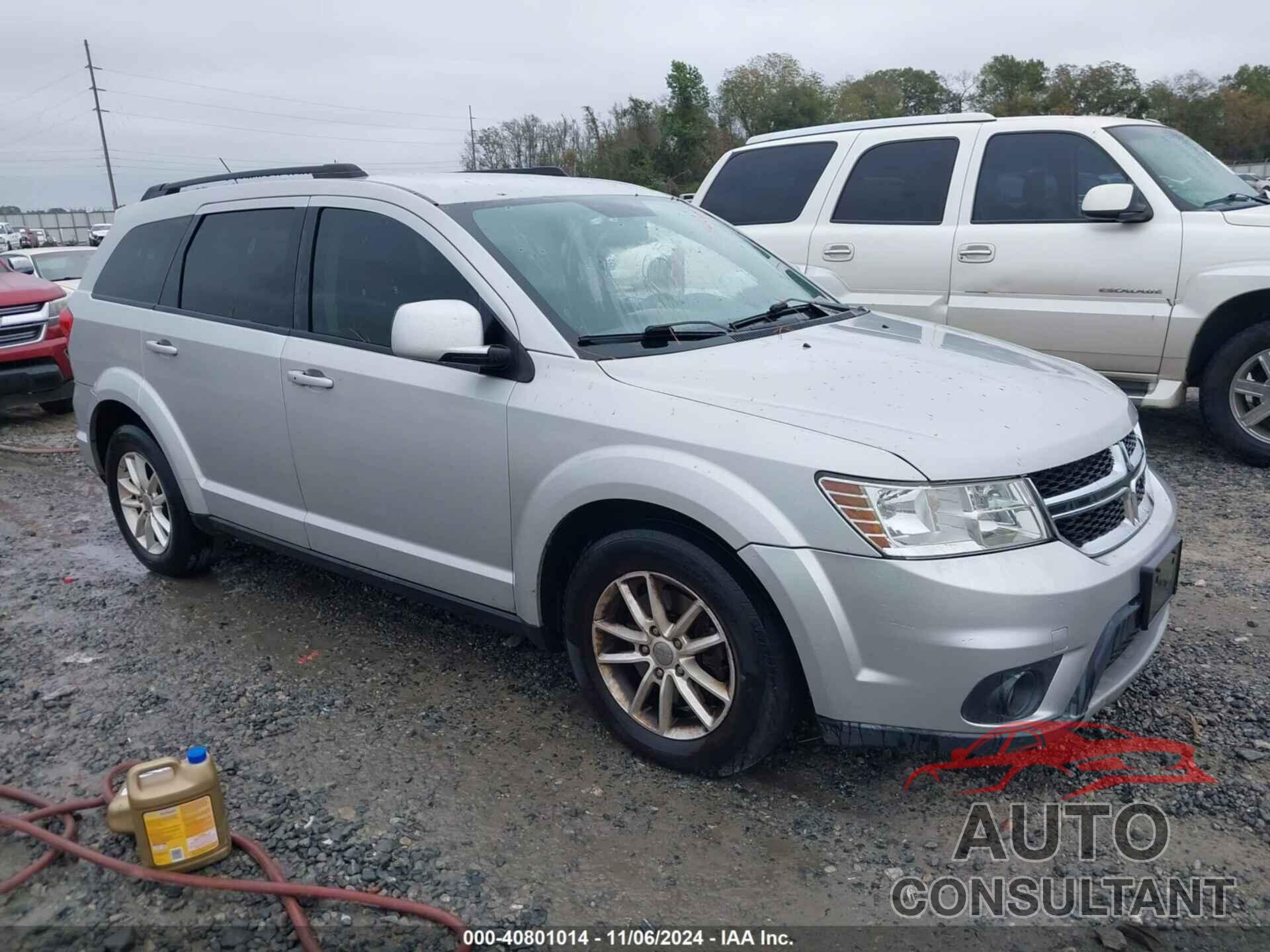 DODGE JOURNEY 2013 - 3C4PDCBB6DT503043