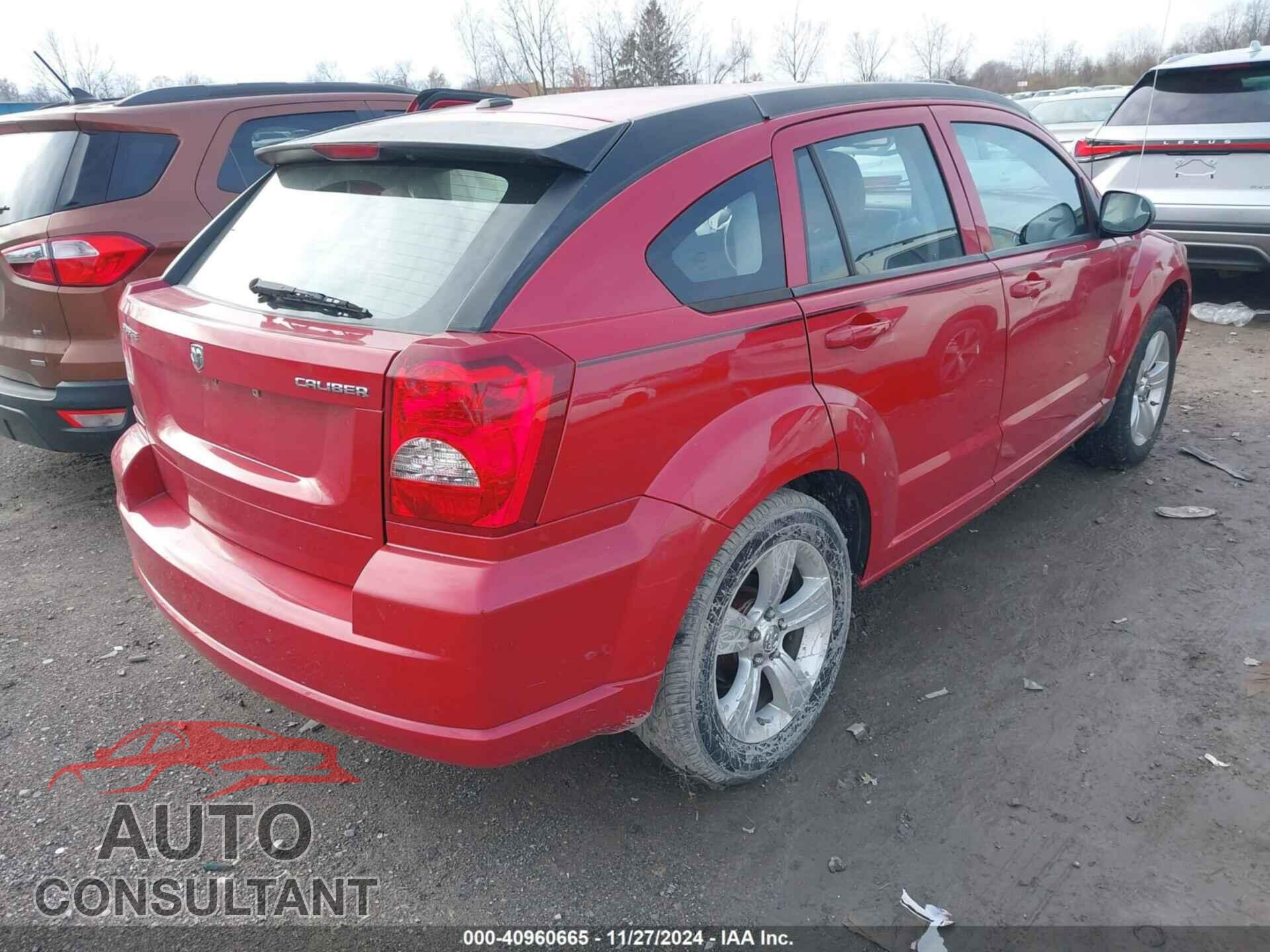 DODGE CALIBER 2012 - 1C3CDWDA9CD529536