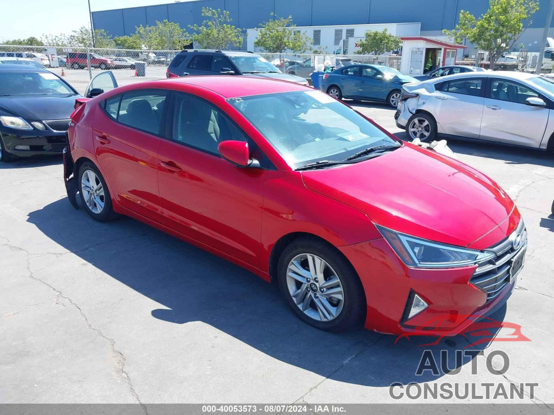 HYUNDAI ELANTRA 2020 - 5NPD84LF2LH578383