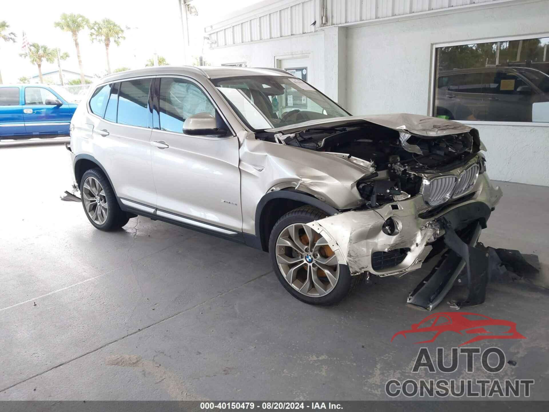 BMW X3 2017 - 5UXWZ7C31H0X40598