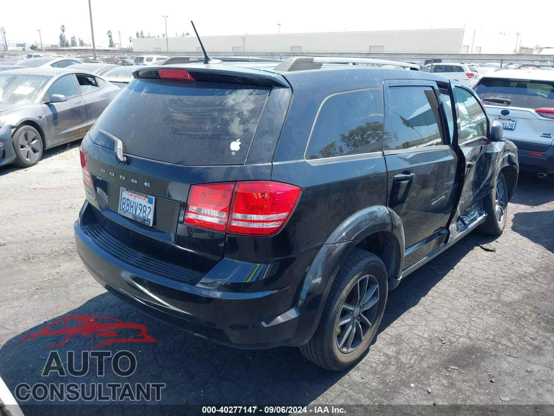 DODGE JOURNEY 2017 - 3C4PDCAB6HT568353